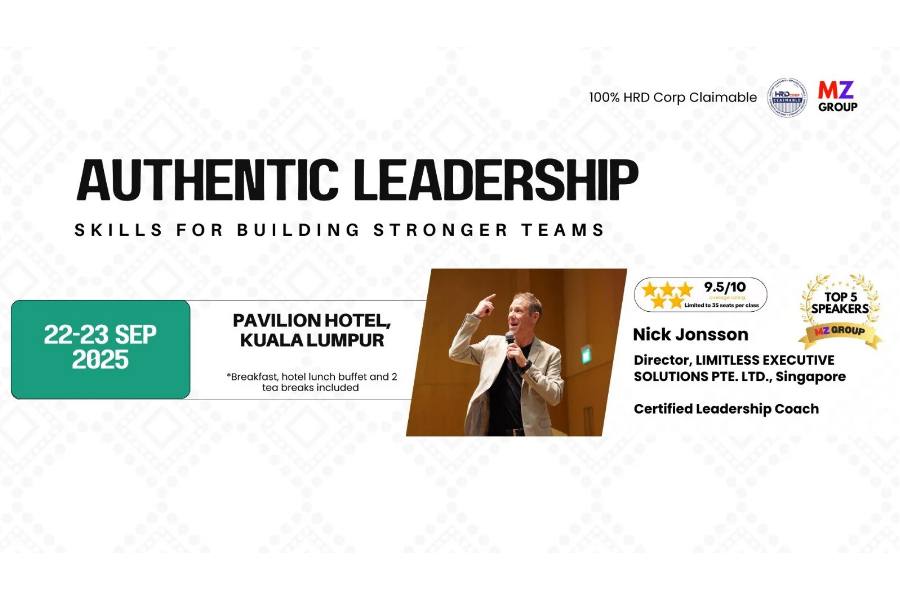 Authentic Leadership Training Malaysia | Nick Jonsson – Pavilion Hotel Kuala Lumpur