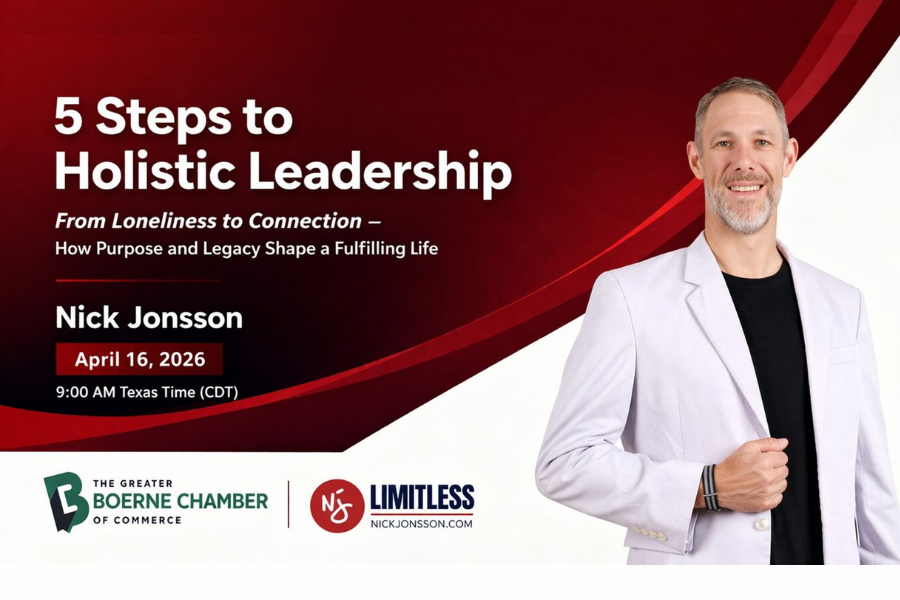 5 Steps to Holistic Leadership: From Loneliness to Connection - How Purpose and Legacy Shape a Fulfilling Life by Nick Jonsson