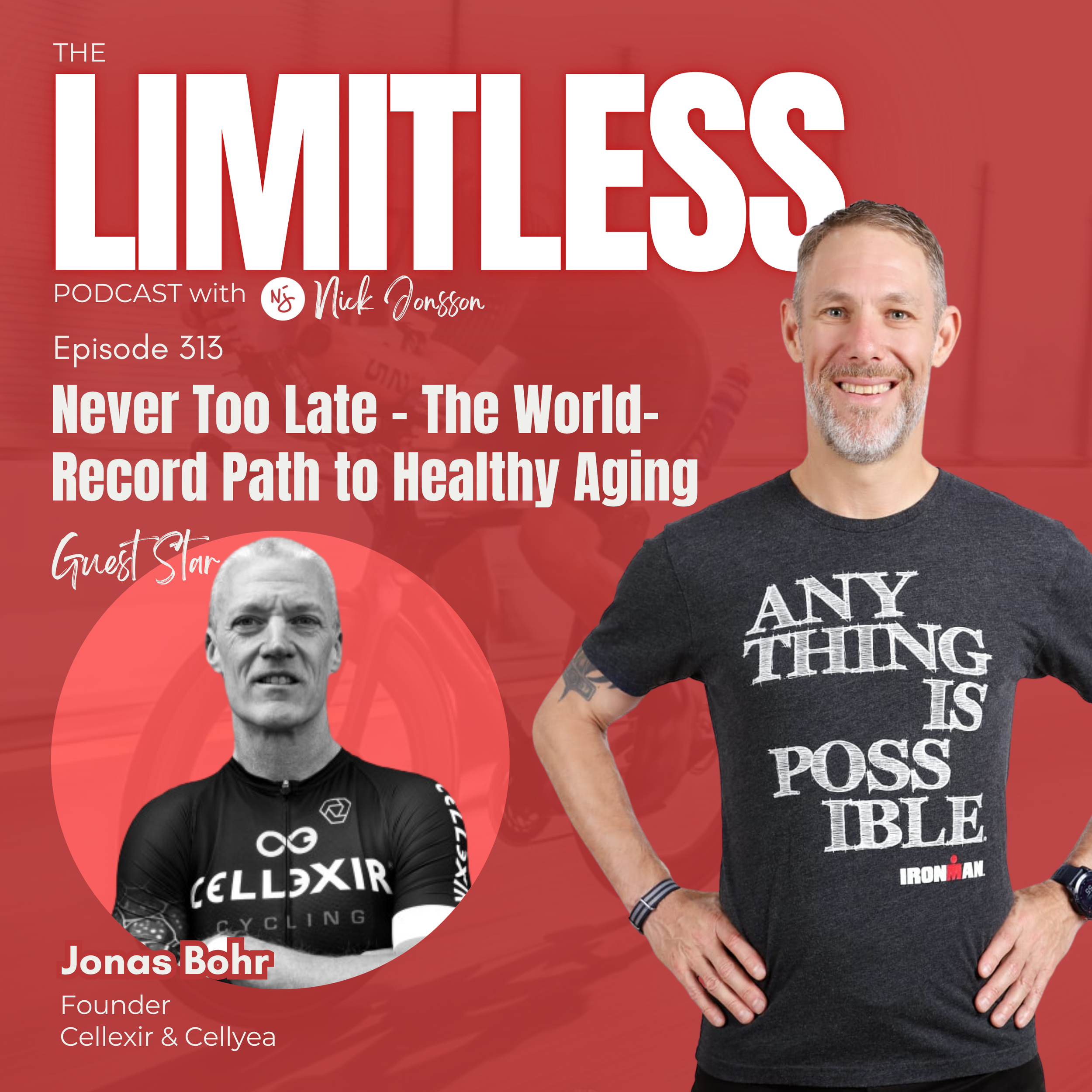Episode 313: Jonas Bohr - Never Too Late - The World-Record Path to Healthy Aging