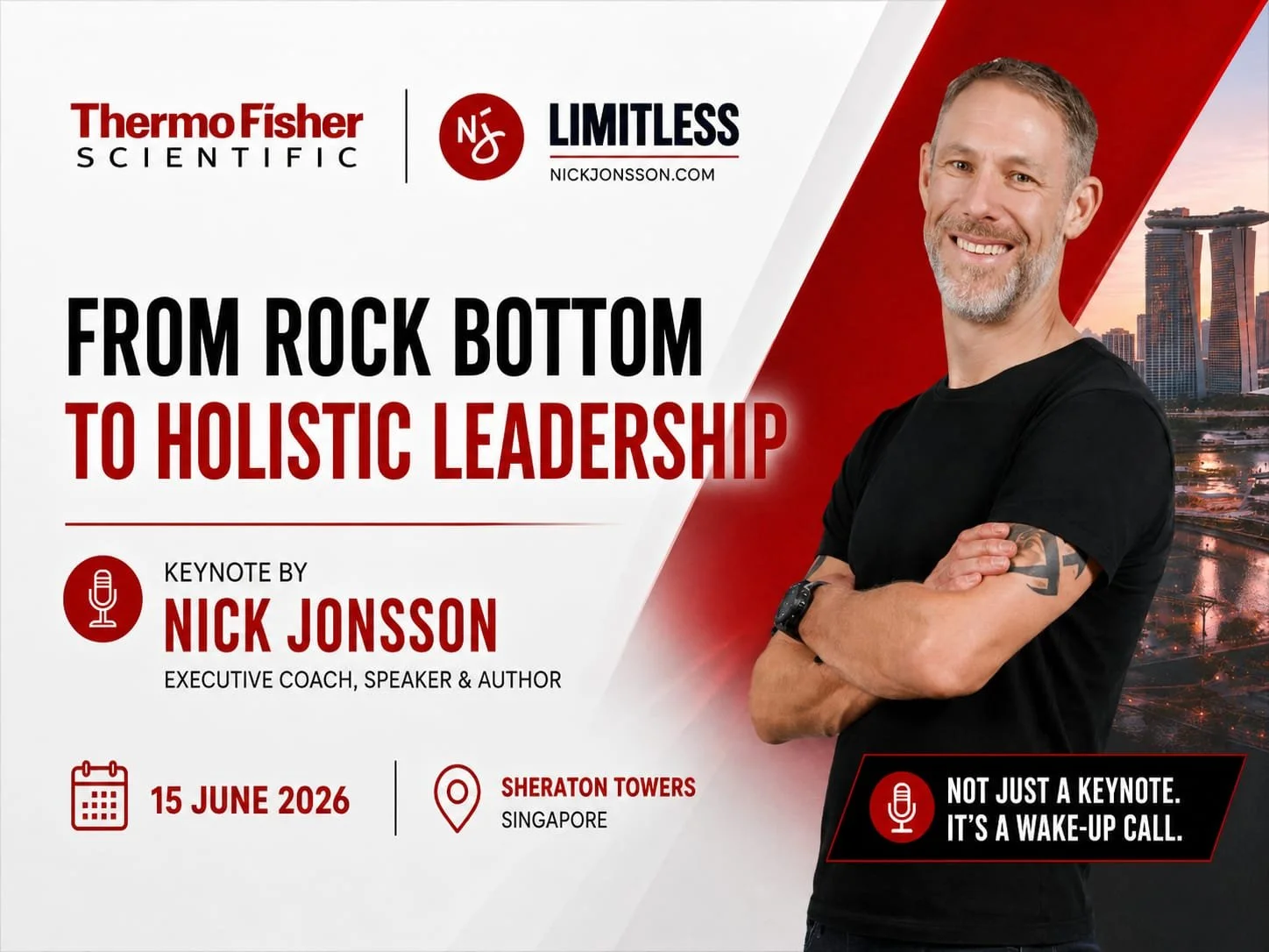 How Thermo Fisher Scientific APAC Used Holistic Leadership to Inspire Sustainable High Performance - Leadership Keynote by Nick Jonsson