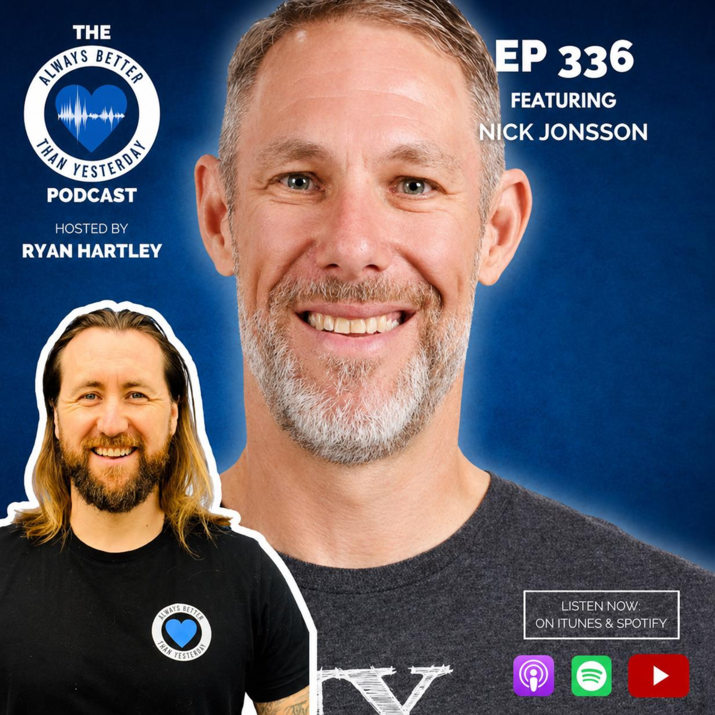 Nick Jonsson Featured on Always Better Than Yesterday with Ryan Hartley: Executive Burnout, Loneliness, and the Power of Vulnerability