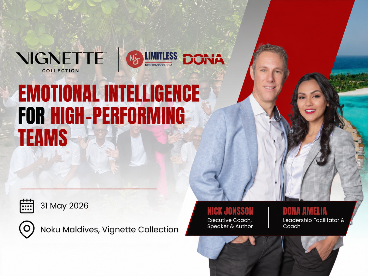 Building Emotionally Intelligent Leaders Who Create Trust, Collaboration, and Exceptional Guest Experiences with Nick Jonsson and Dona Amelia