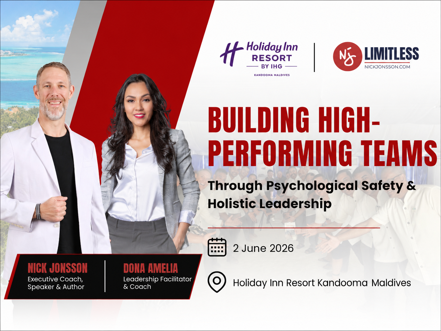 Building High-Performing Hospitality Teams at Holiday Inn Resort Kandooma Maldives with Nick Jonsson and Dona Amelia