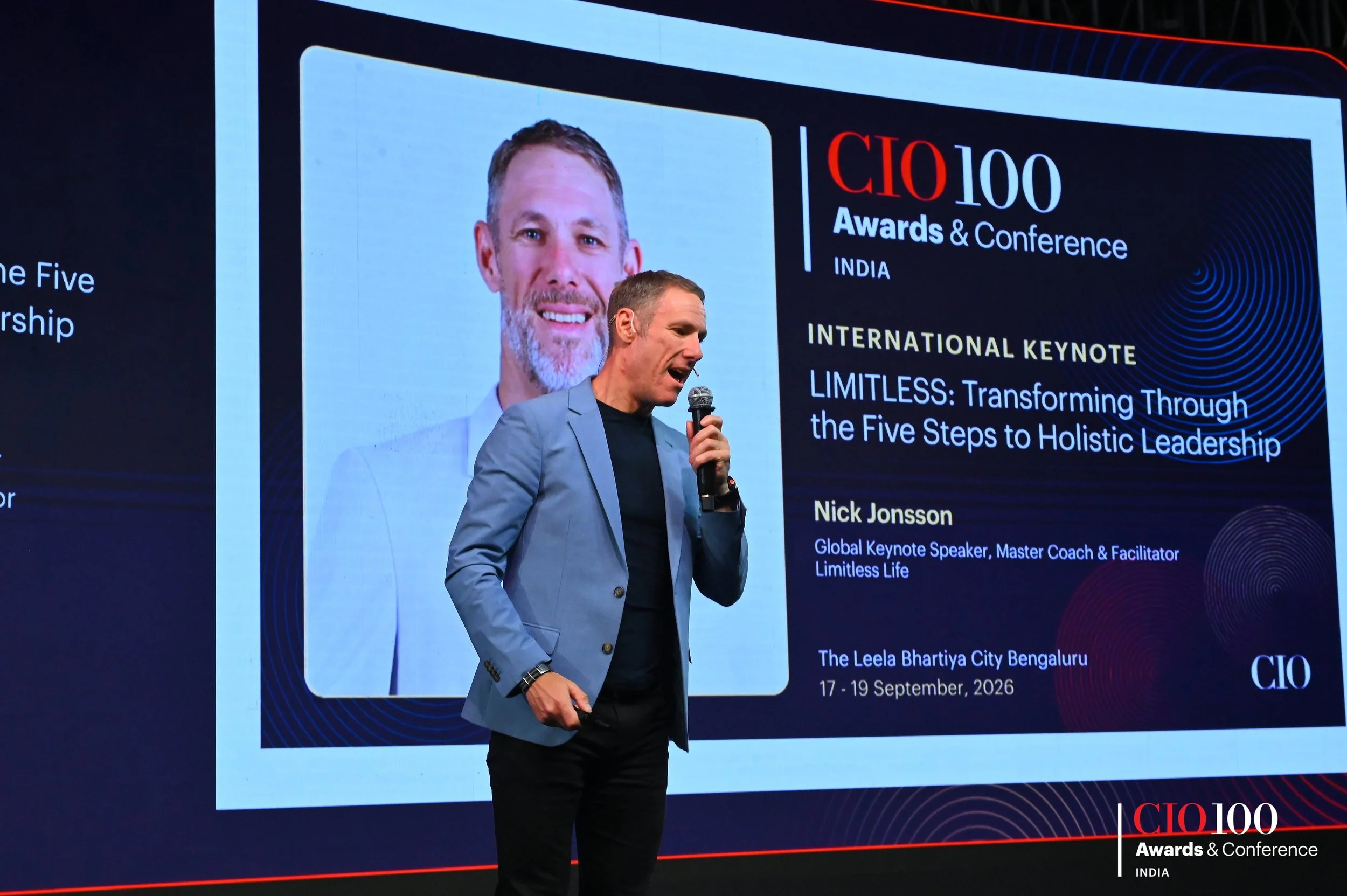 Leadership Keynote Speaker Nick Jonsson in India: Five Steps to Holistic Leadership