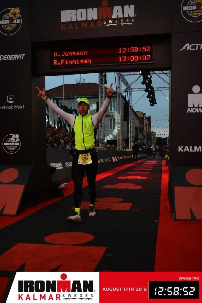 Nick 2019 Ironman finish