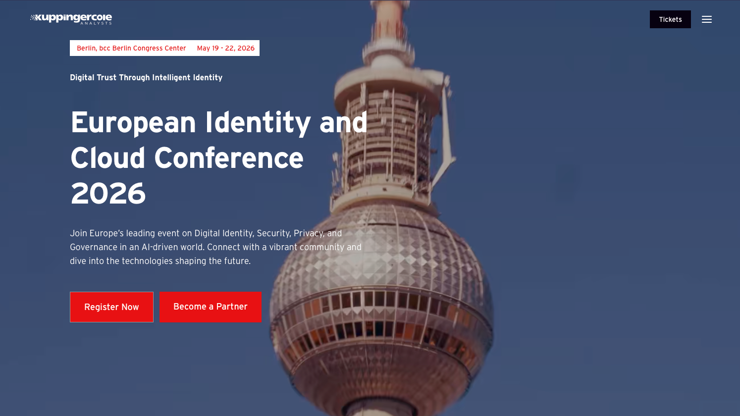 European Identity and Cloud Berlin 2026