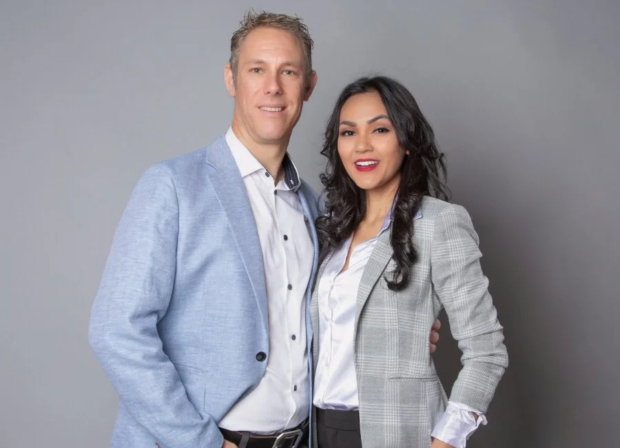 A personal moment of Nick Jonsson with Dona Amelia