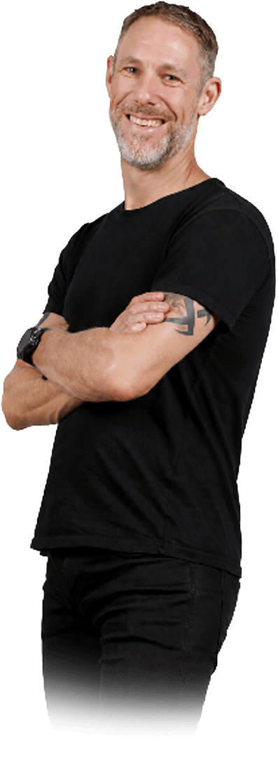 Nick black shirt