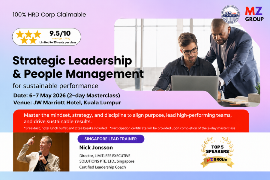 Strategic Leadership & People Management Training in Kuala Lumpur, Malaysia with Nick Jonsson
