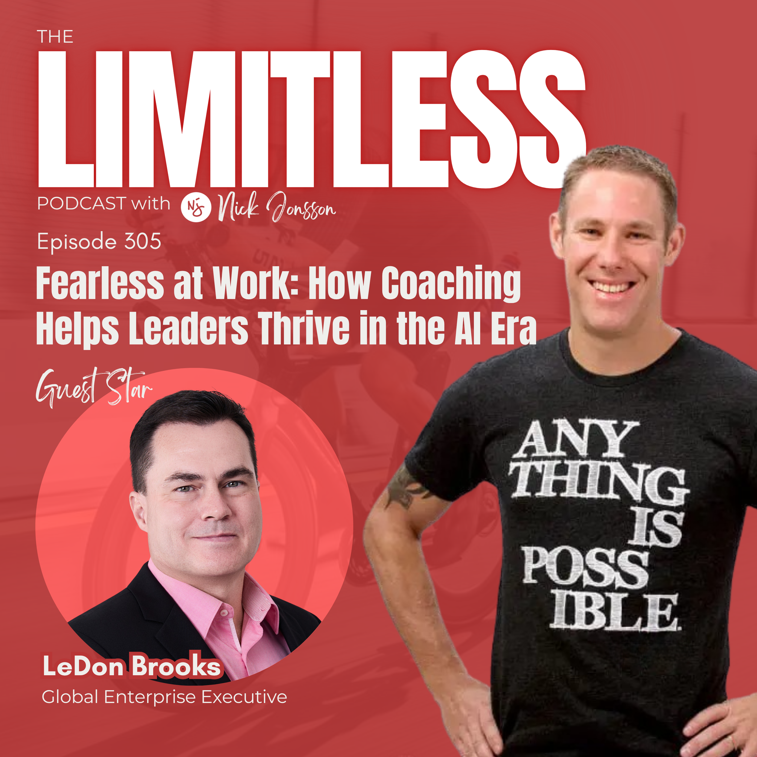 LeDon Brooks with Nick Jonsson in Limitless Podcast