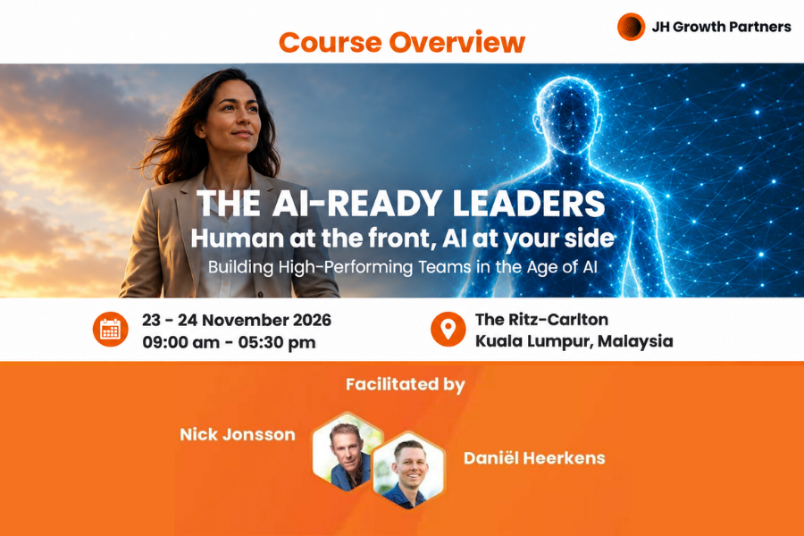 Nick Jonsson facilitating Leading High-Performing Teams in the AI Era at The Ritz-Carlton, Kuala Lumpur, Malaysia