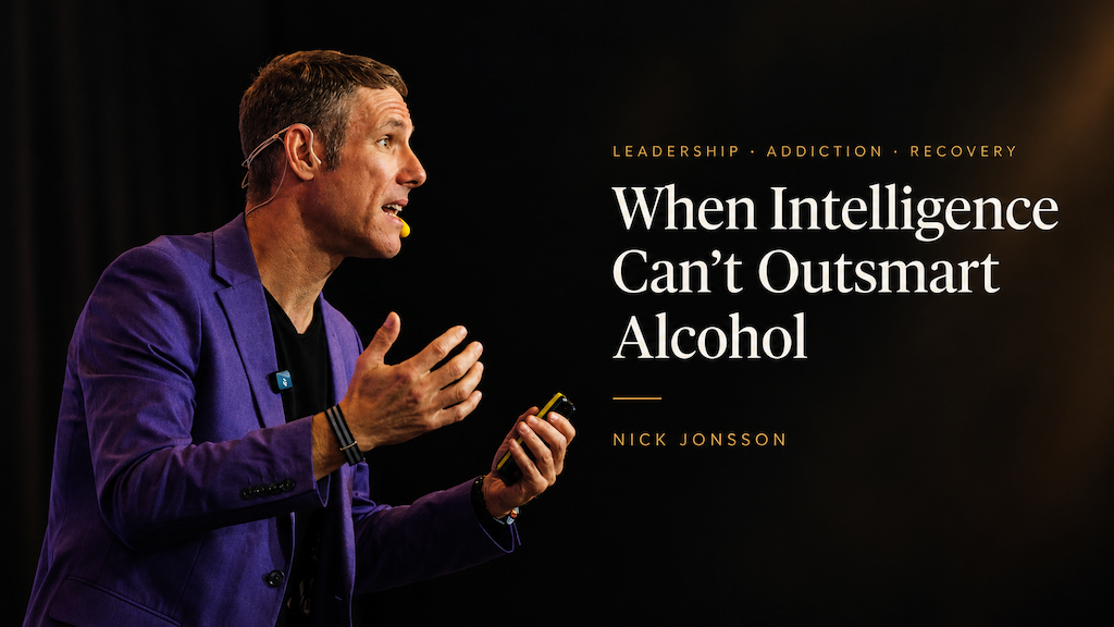 Nick Jonsson on Alcohol Addiction, Recovery, and Asking for Help