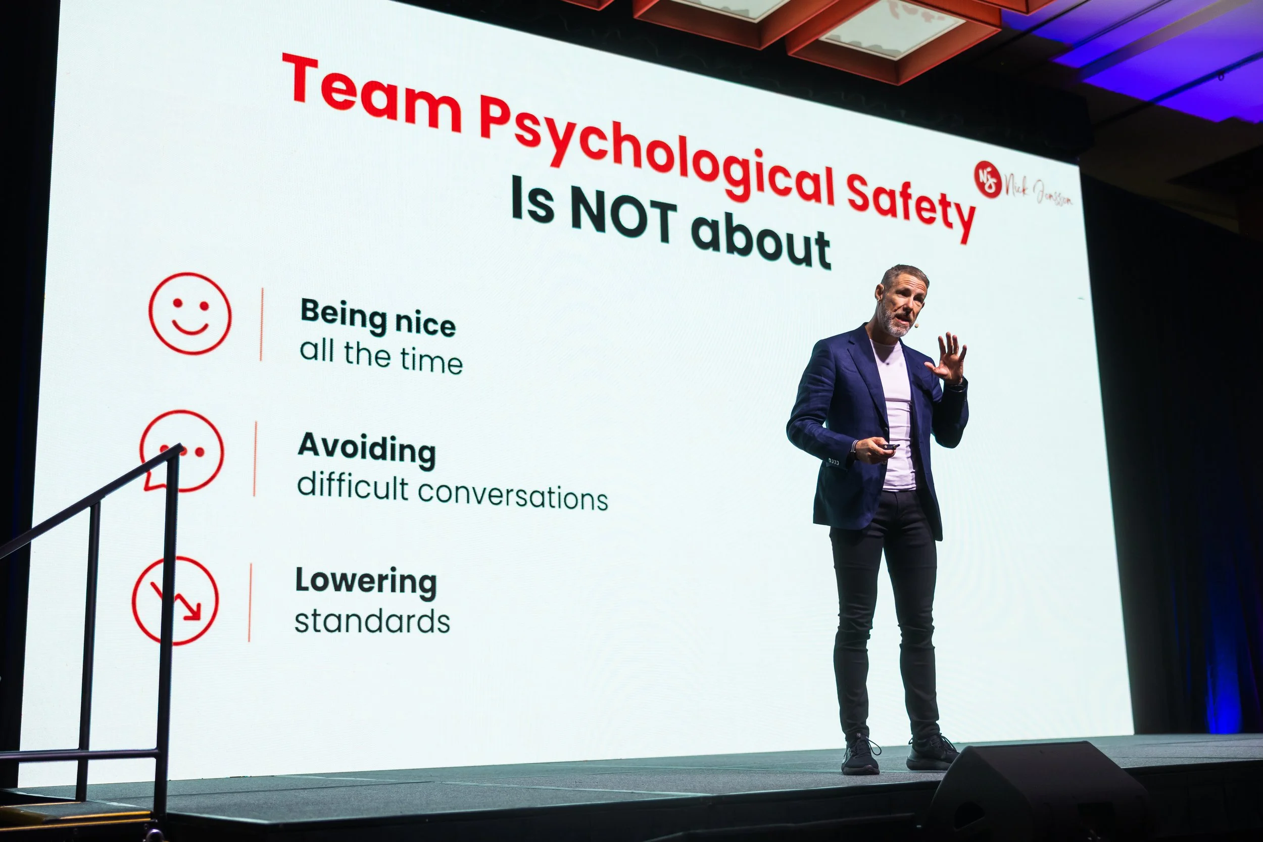Nick Jonsson on psychological safety speaker Singapore