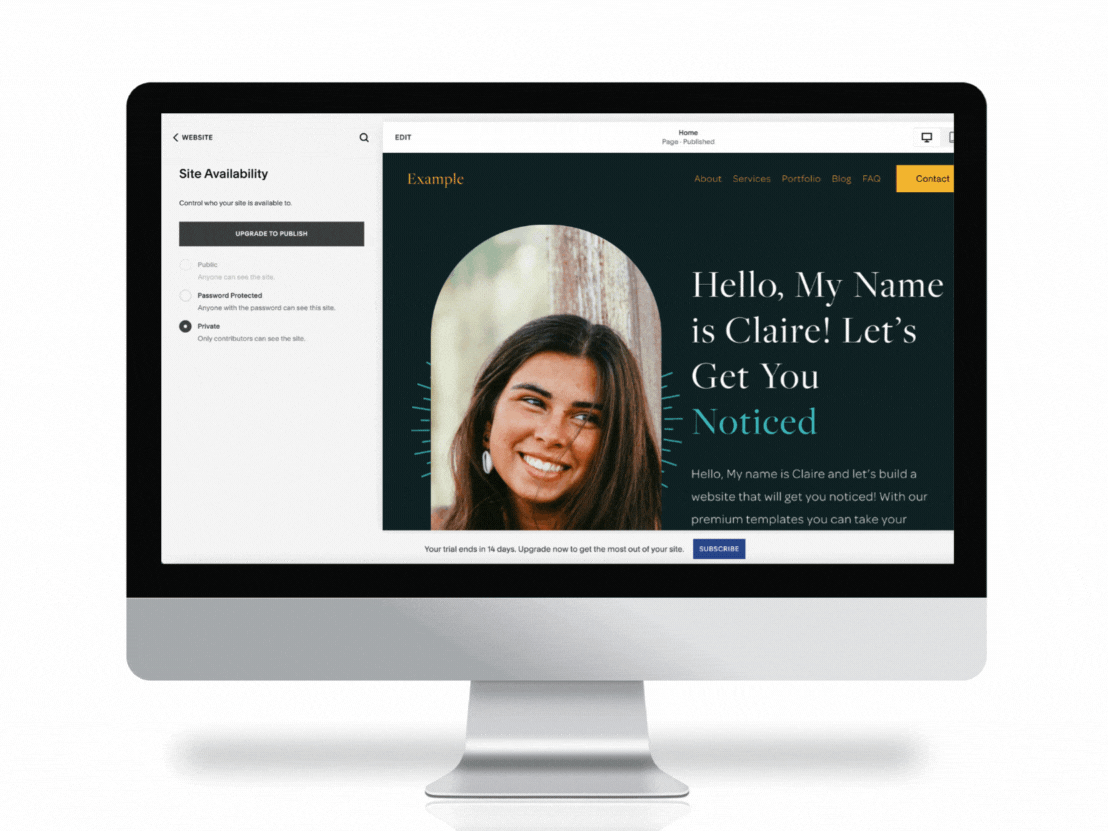 Nova Squarespace Template — Station Seven