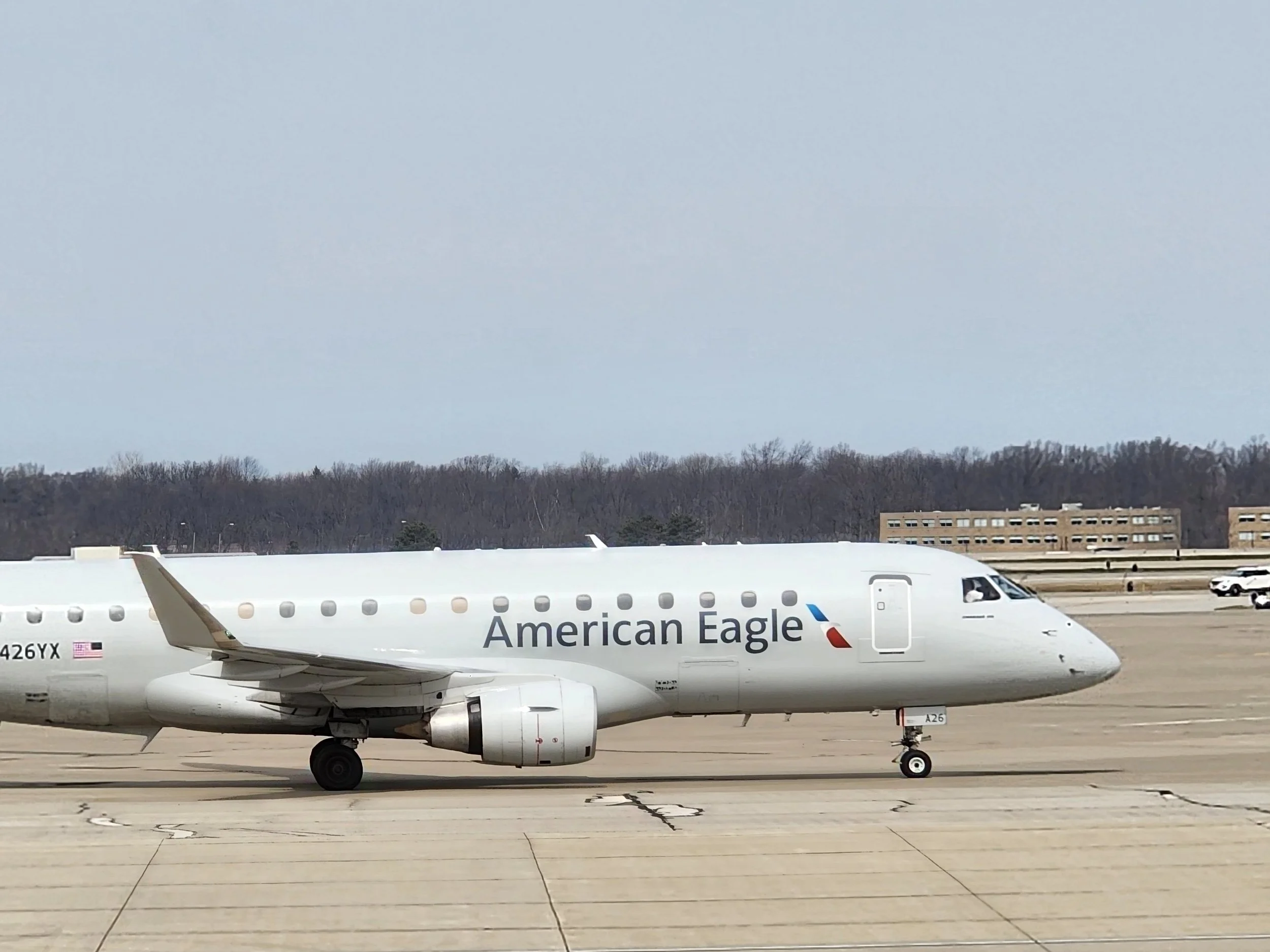 American Eagle ERJ on CLE apron