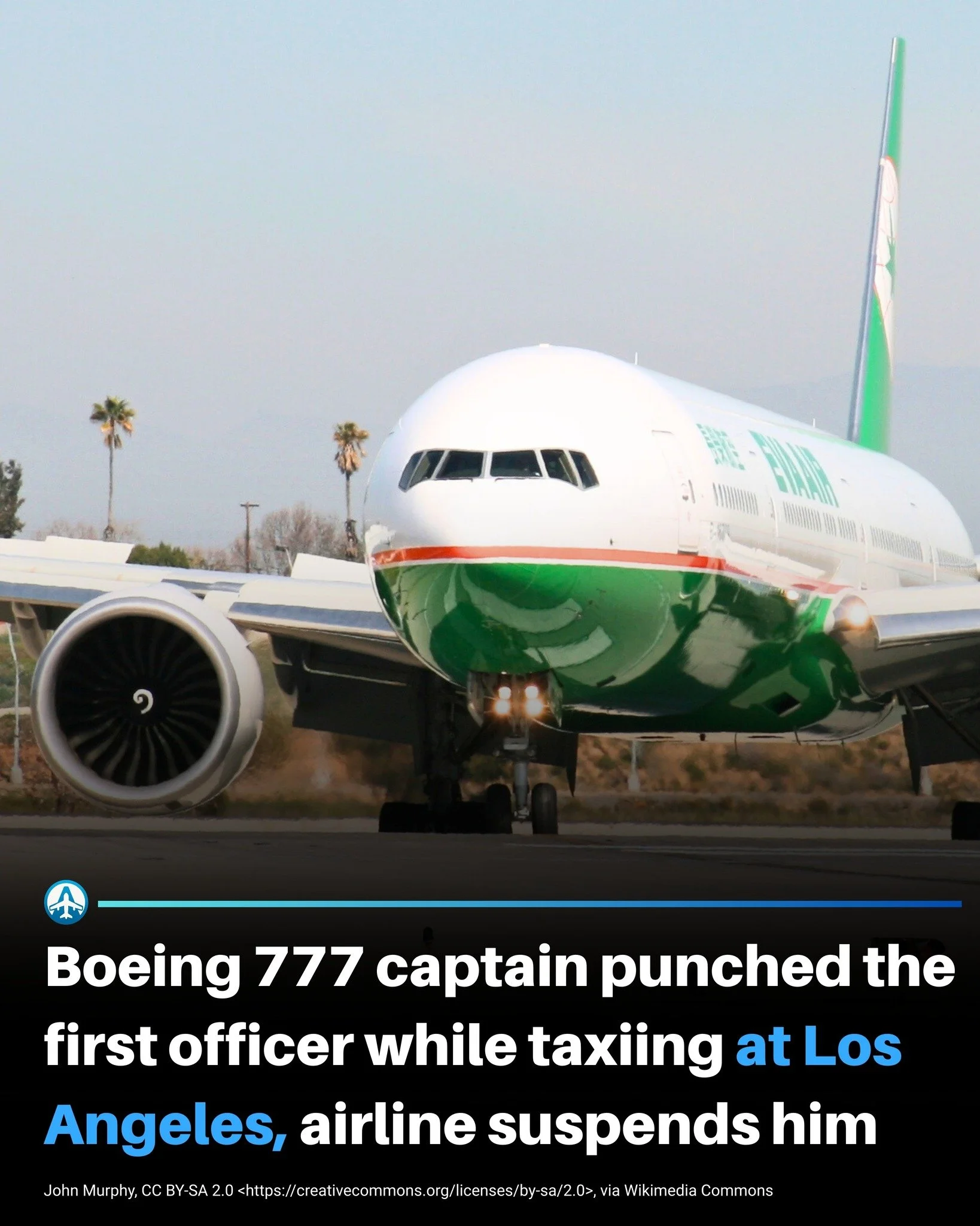 EVA Air featured in latest headlines