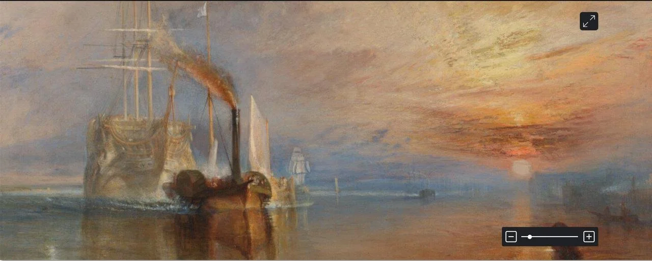 Descriptive Writing: Turner's The Fighting Temeraire