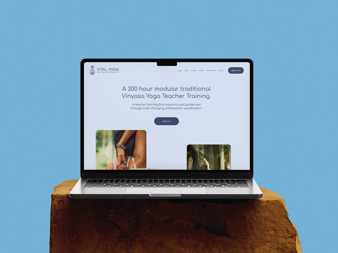 Vital Yoga School Brand Positioning, Visual & Digital Design