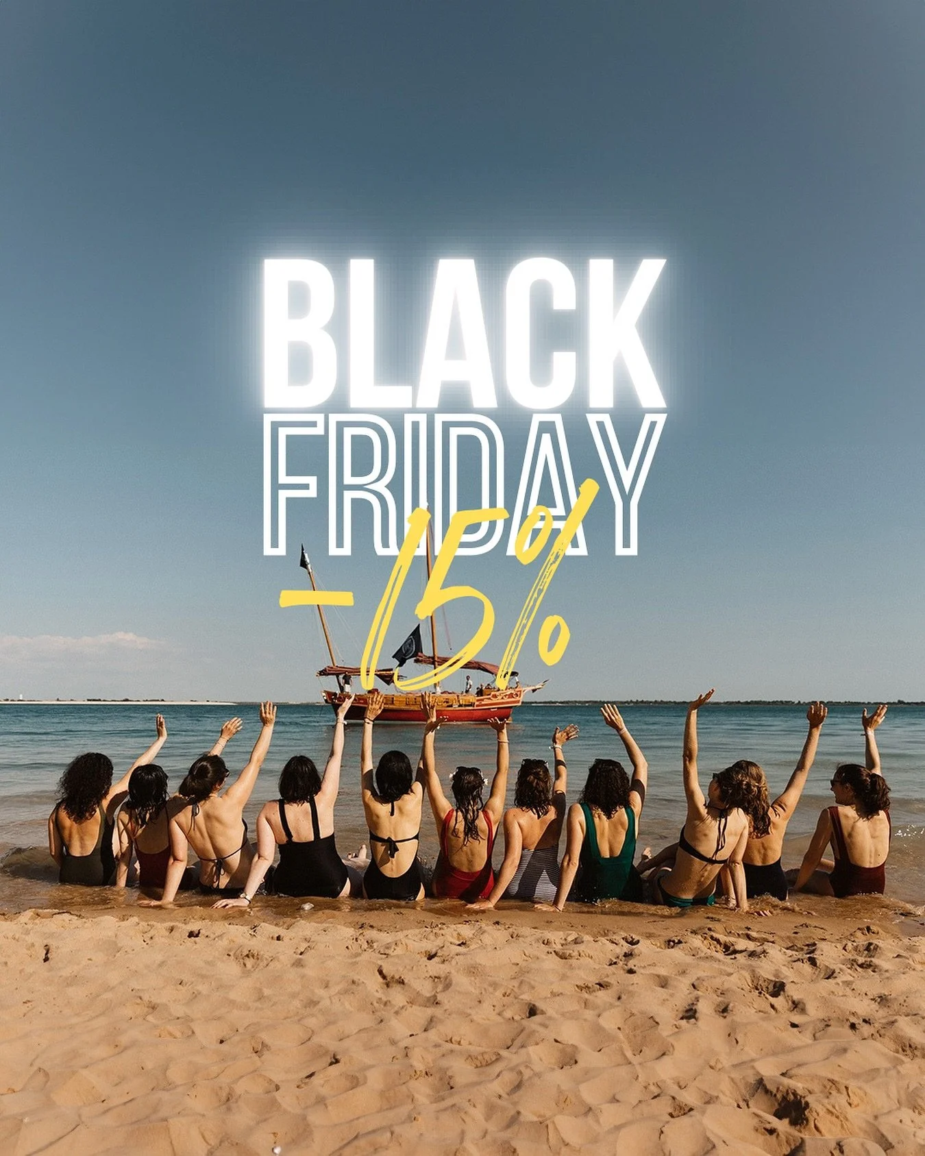 [ BLACK FRIDAY ] 🔥

Envie de vous &eacute;vader lors de votre EVJF ? 😎

Du 25 au 29 novembre, profitez de -15 % sur notre Formule ESCAPADE, uniquement sur l&rsquo;Ile de Re en La Rochelle 📸

Offrez-vous une balade unique pour immortaliser vos mome