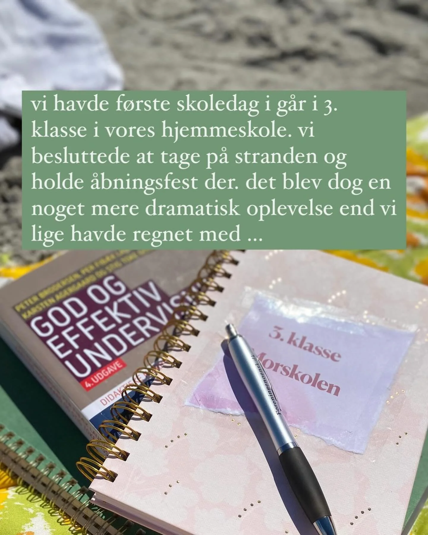 Mandag blev en noget mere actionpræget 1. Skoledag end jeg lige havde planlagt. Historien her er delt på vores lukkede hjemmeskoleprofil @morskolen som du er velkommen til at anmode om at følge, men lige skal besvare et par sp&osla