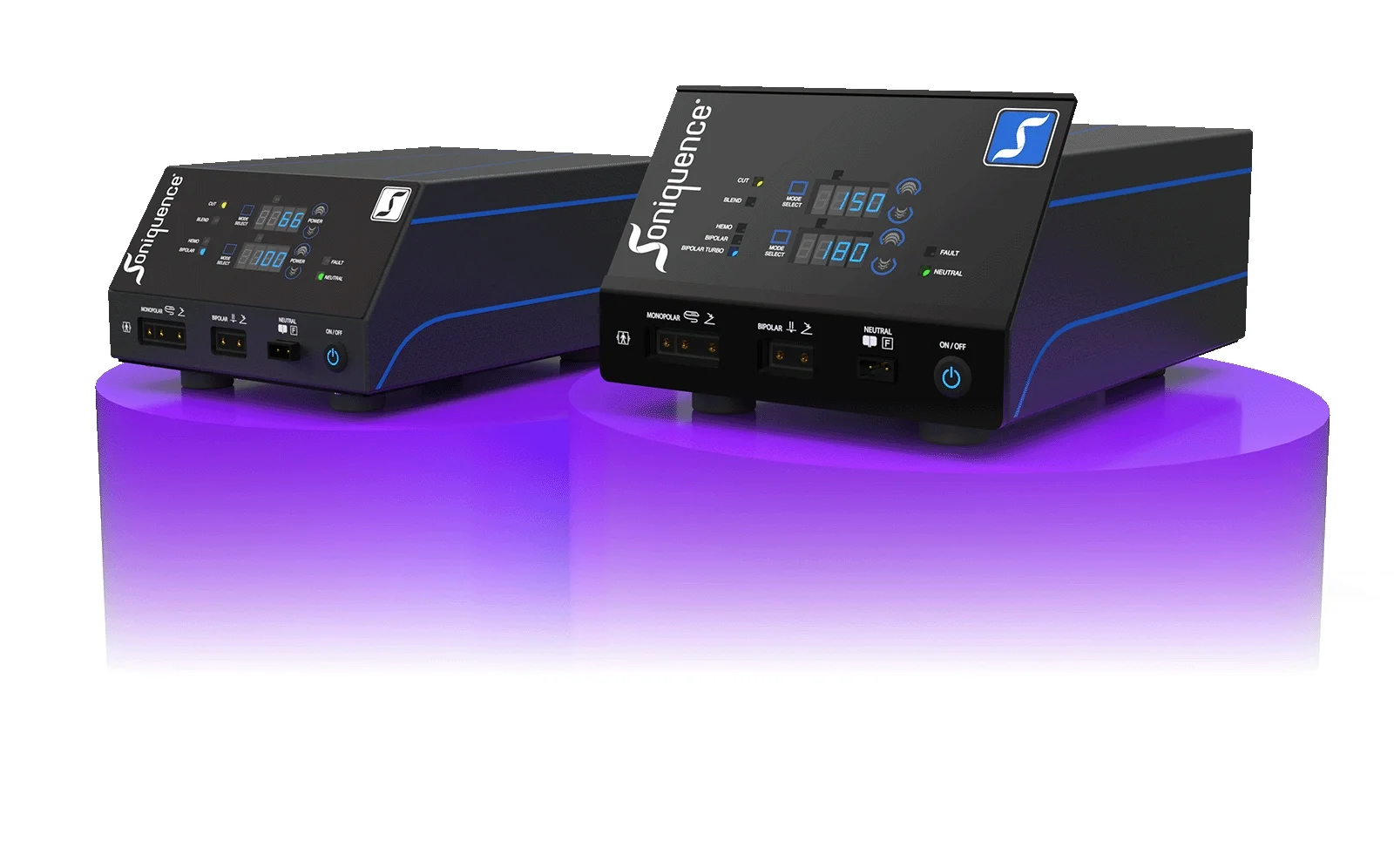 Advanced Soniquence RF generator for bipolar and monopolar procedures