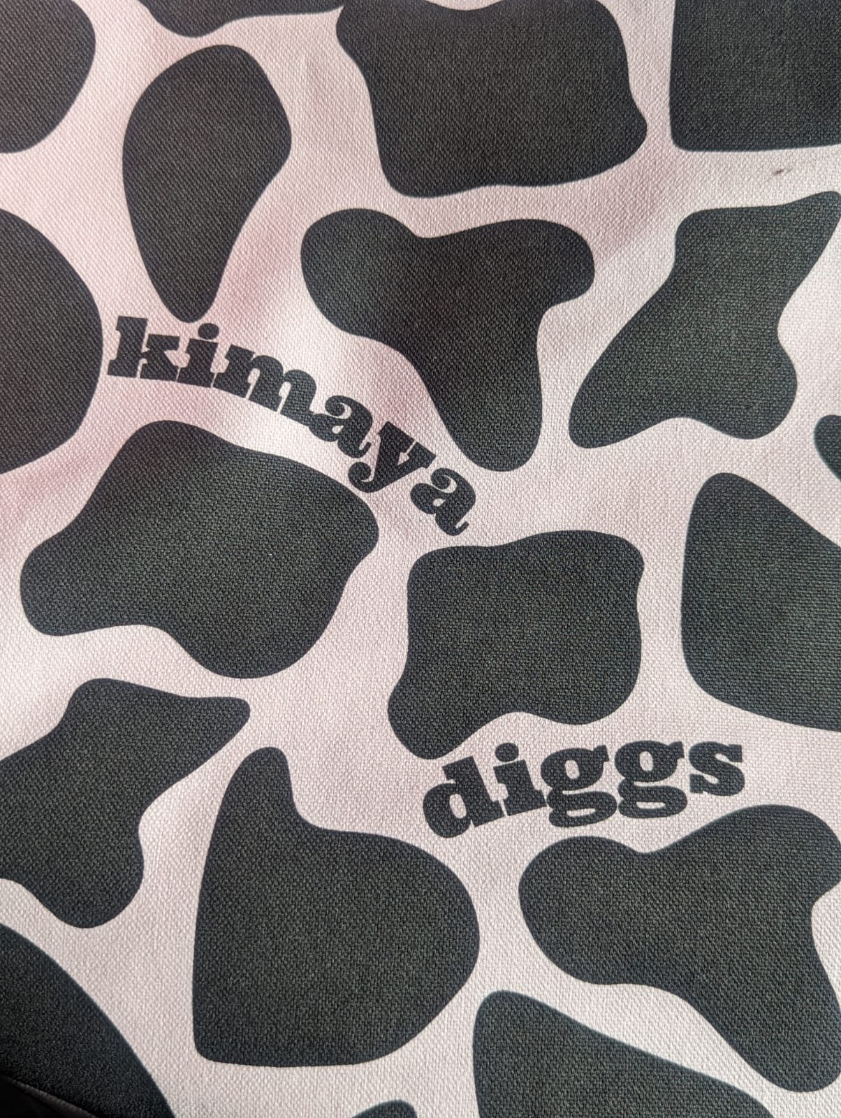 Cow Print Tote Bag