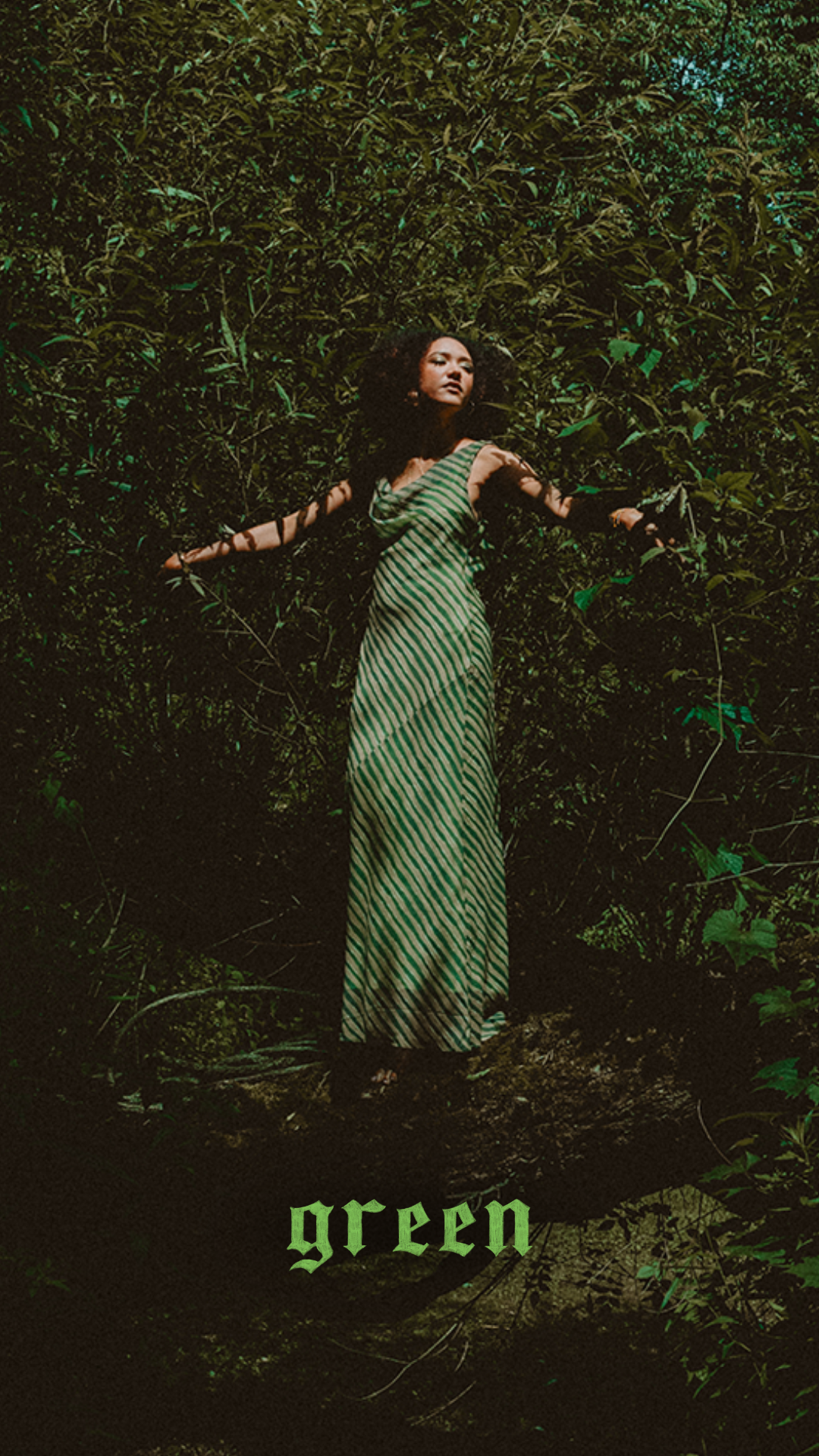 Kimaya Diggs Green Hero Mobile Cover.png