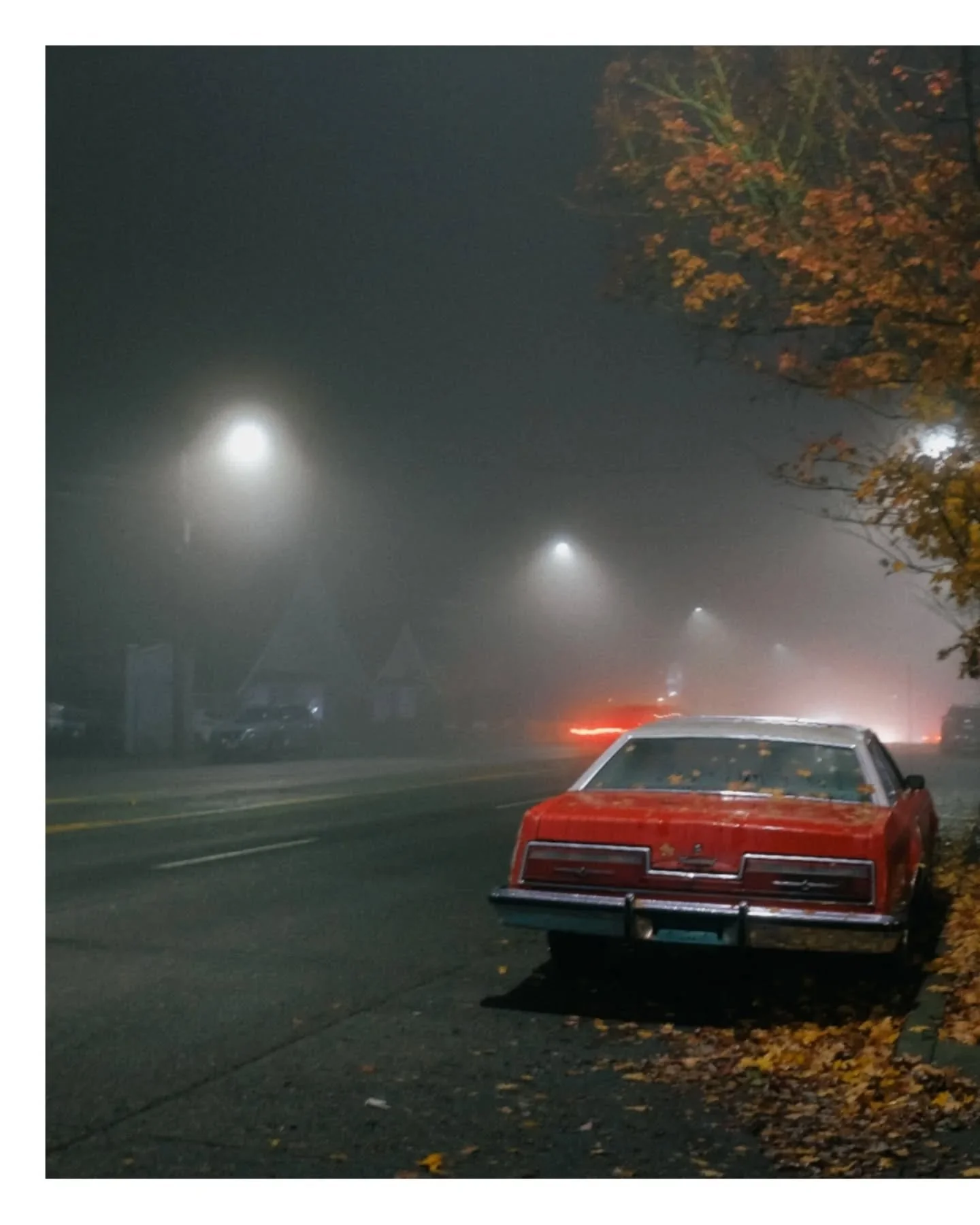 Foggy Seattle Saturday Night 🌃