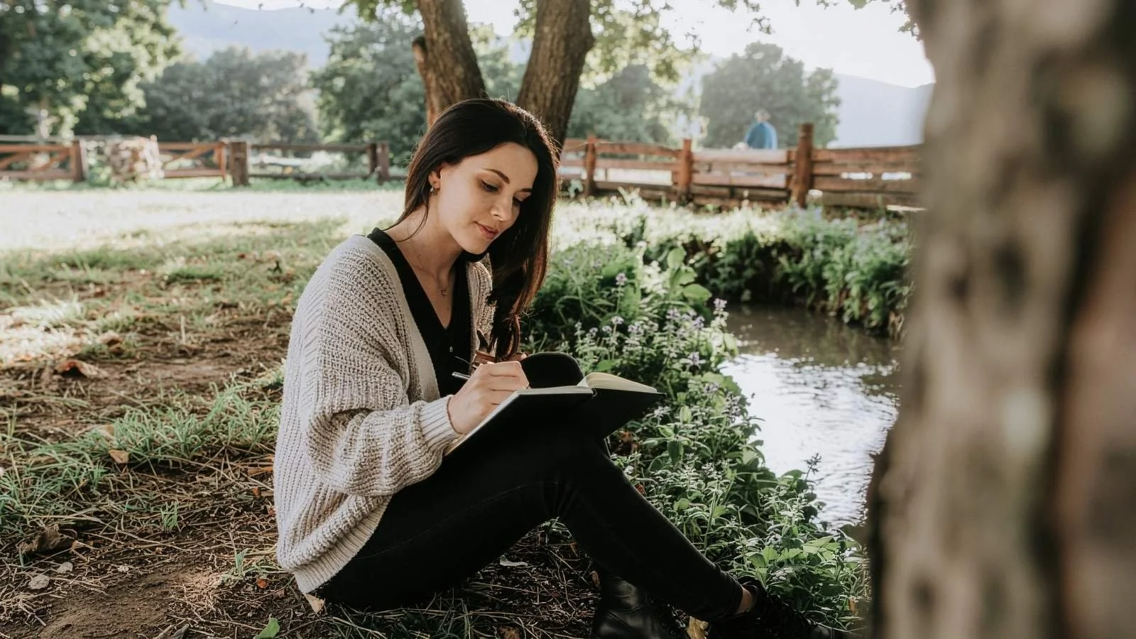 Woman working on herself from individual therapy for relationship challenges
