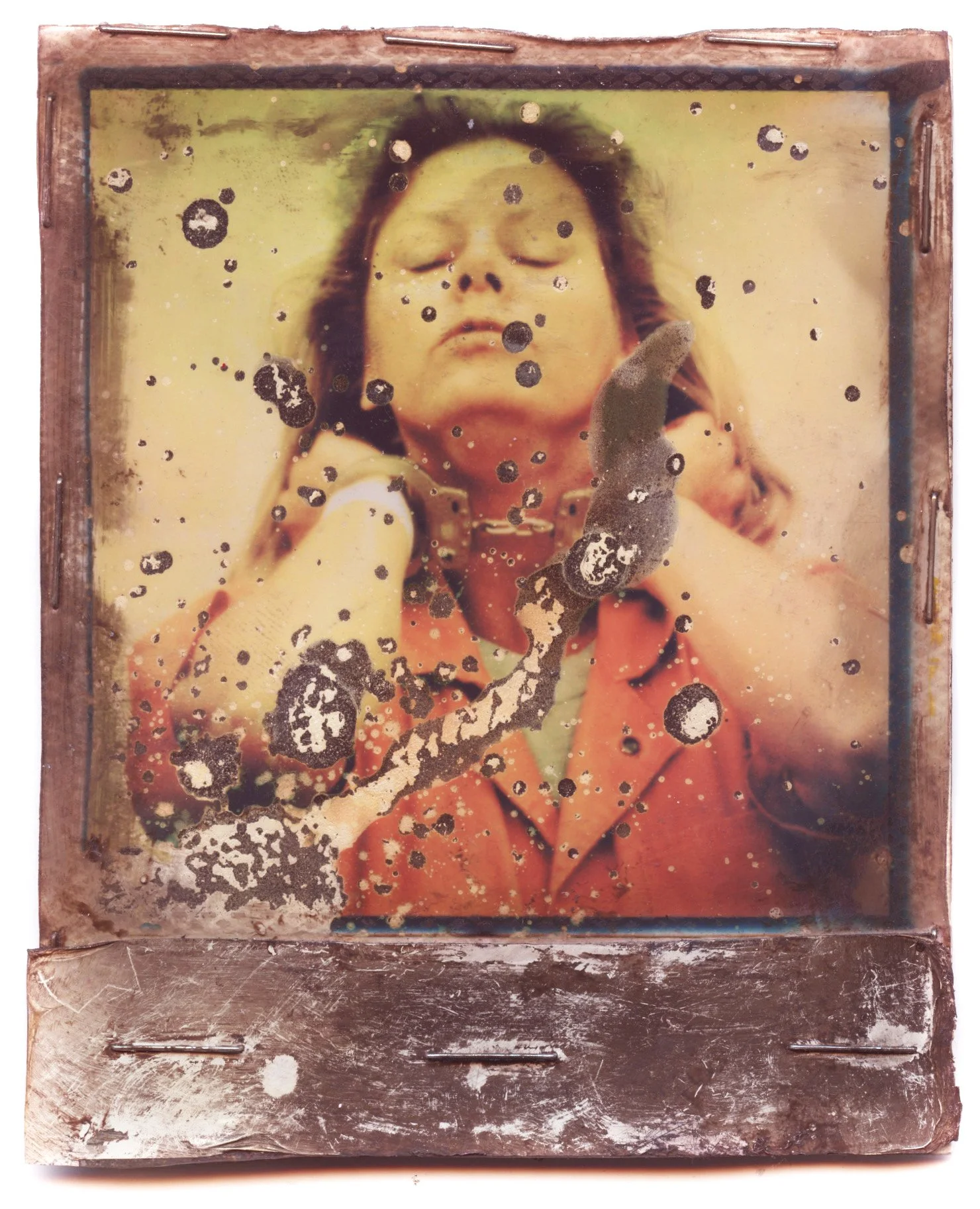 Aileen Wuornos (2026) Original Distressed Polaroid Artwork