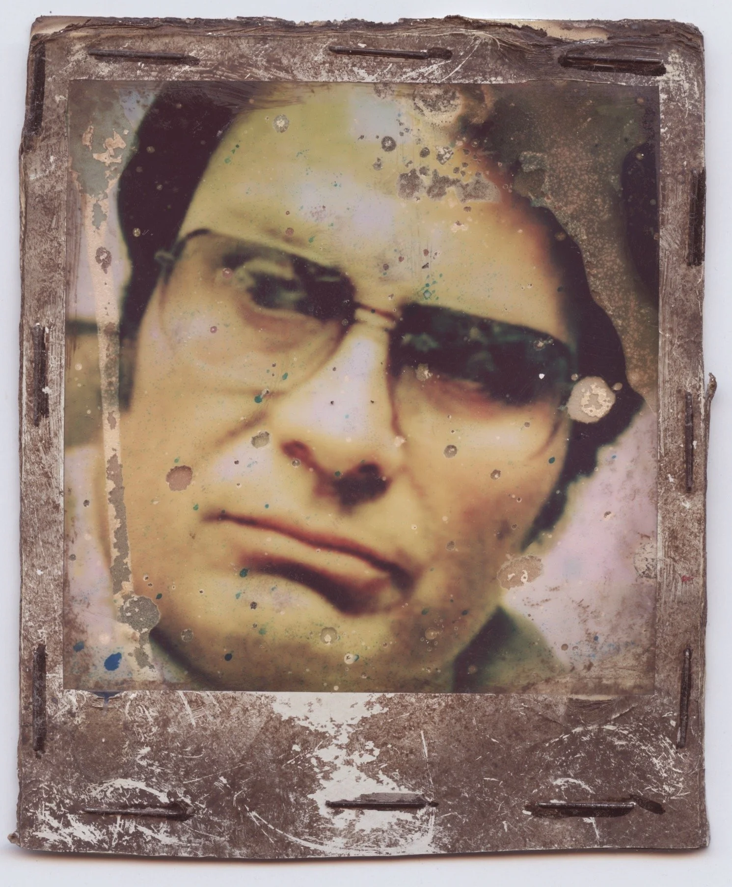 Jim Jones (2026) Original Distressed Polaroid Artwork