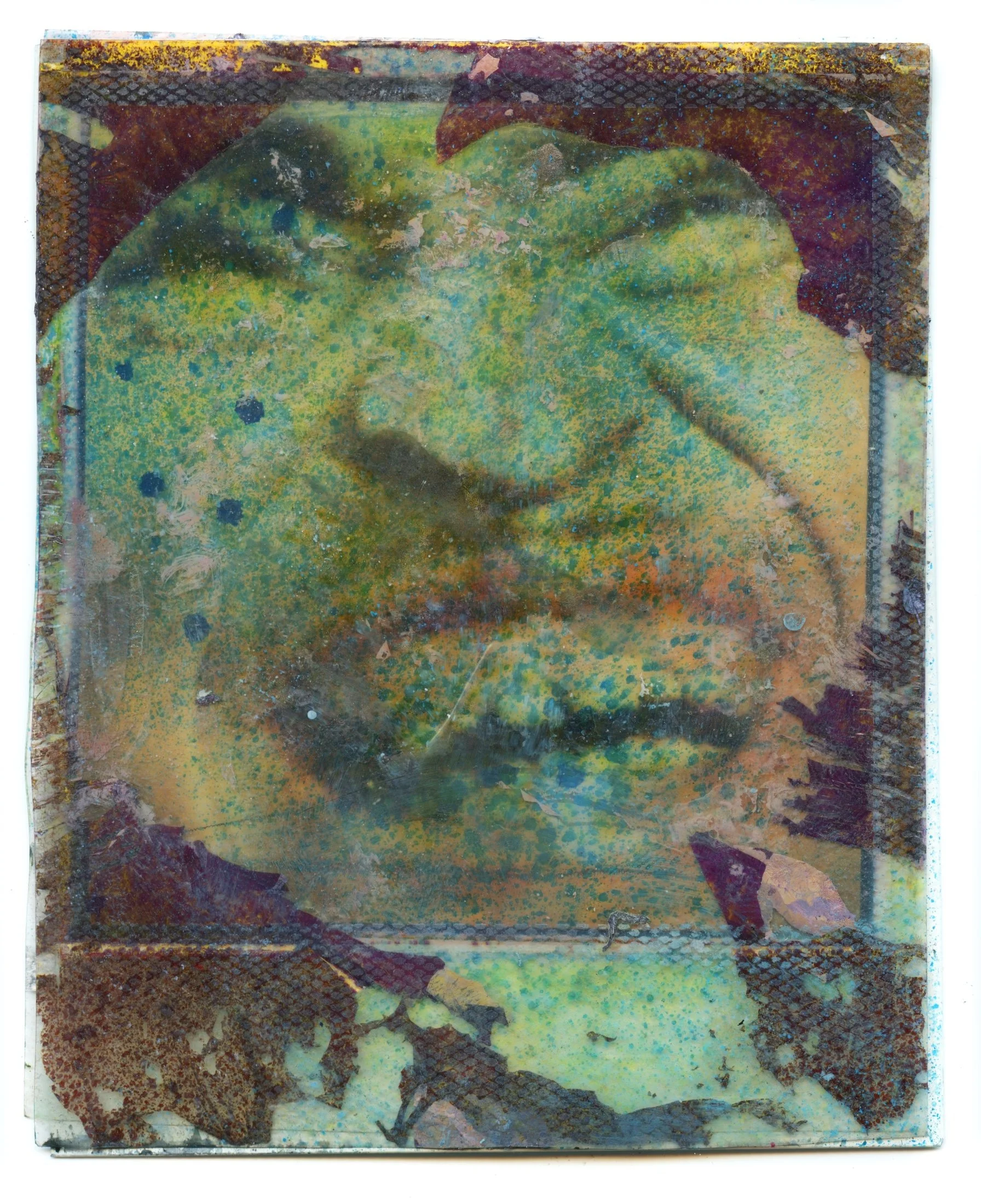 Bobby Peru (2025) Original Distressed Polaroid Artwork