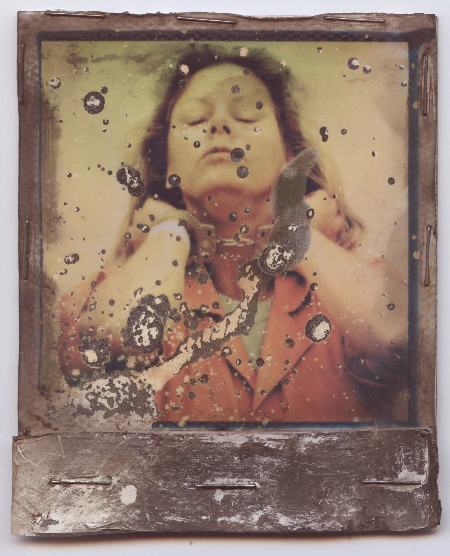Aileen Wuornos (2026) Original Distressed Polaroid Artwork
