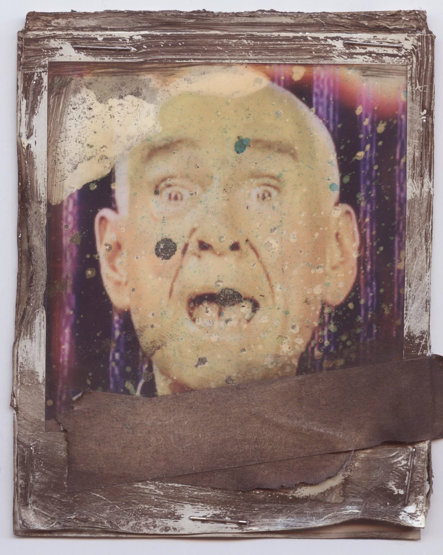 Heaven's Gate (2026) Original Distressed Polaroid Artwork