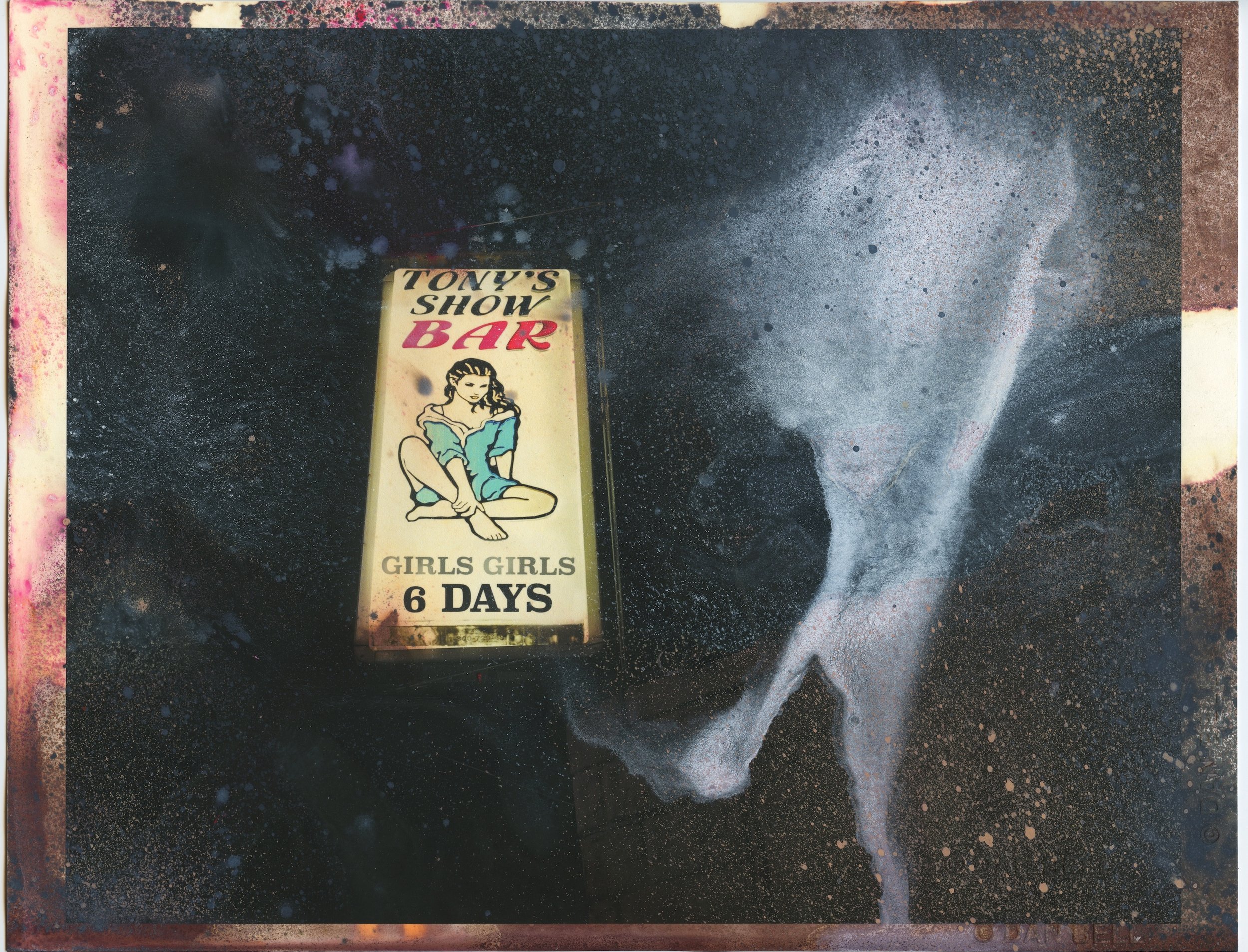 Untitled #3 (2026) Hand Painted Oxide Dye Giclée Artwork on Cotton Rag Paper