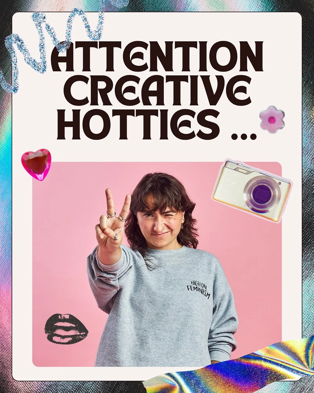 YOU&rsquo;RE DOING AMAZING SWEETIE!!!
Happy World Mental Health Day 🌎✨

We see you &mdash; showing up, creating, and pouring your heart into your work. 

Whether you&rsquo;re behind the camera, curating content, crafting stories, or building brands,