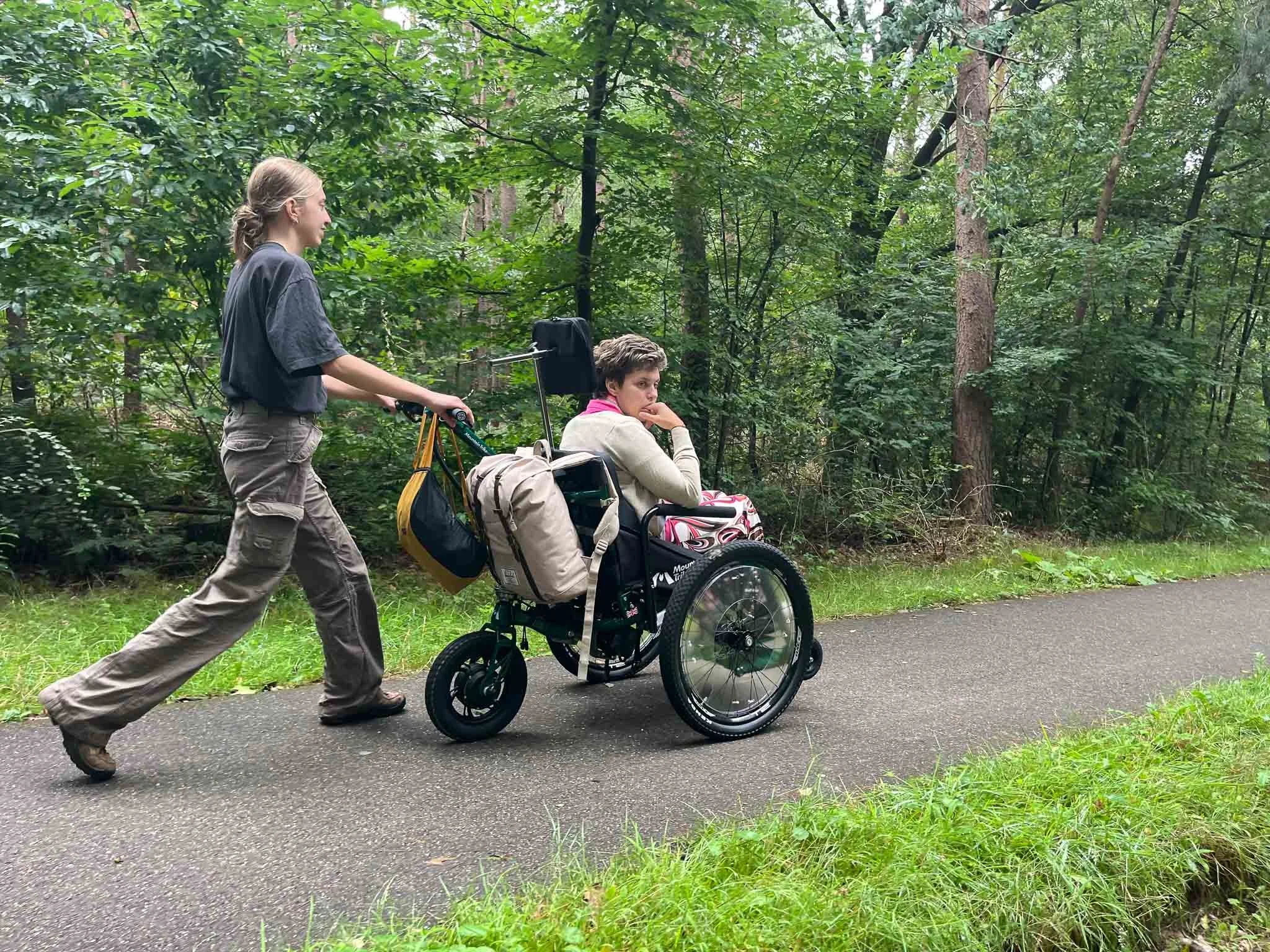 Rolstoelvriendelijke route etappe 11
Mountain Trike e-push