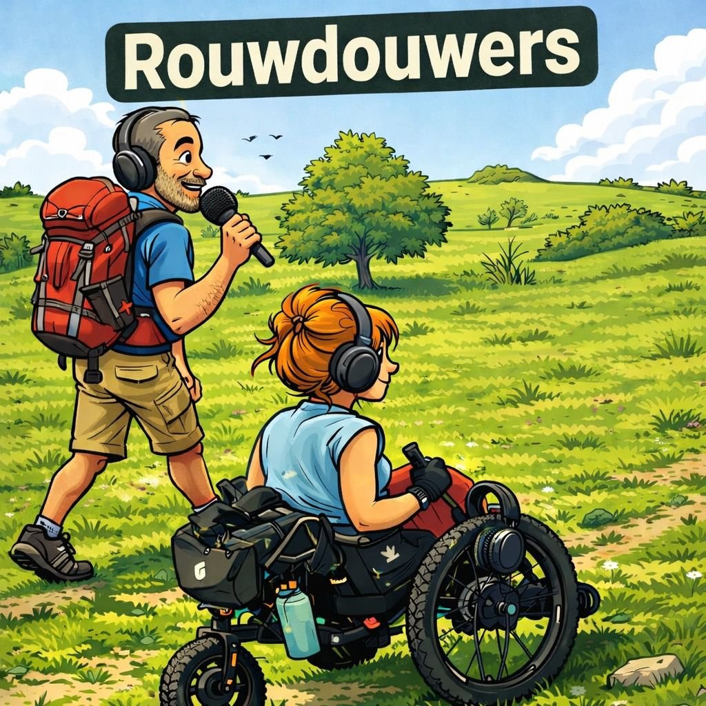 Podcast op het Pieterpad
