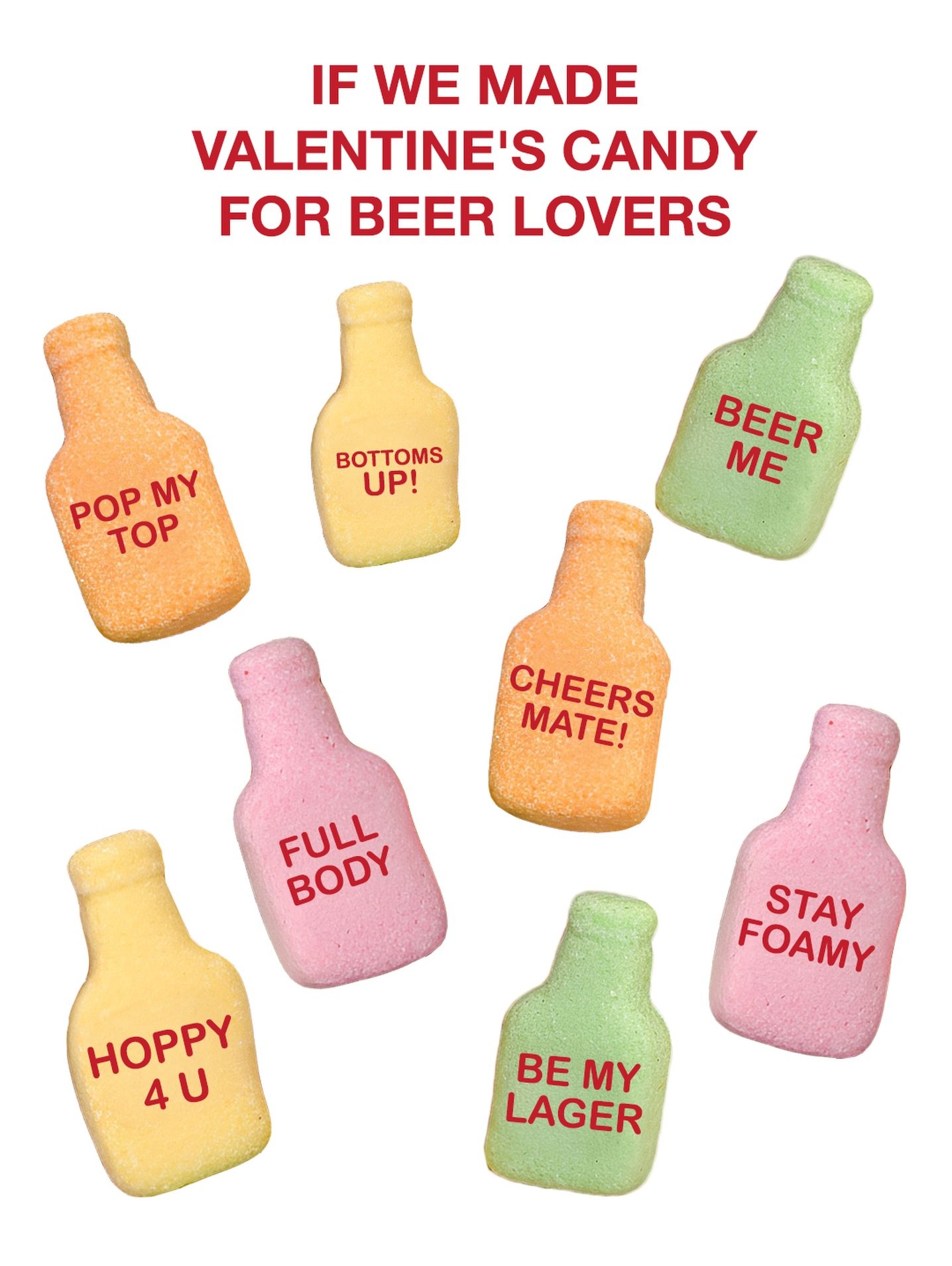 I think I&rsquo;m feeling a love buzz.🍻❤️❤️❤️