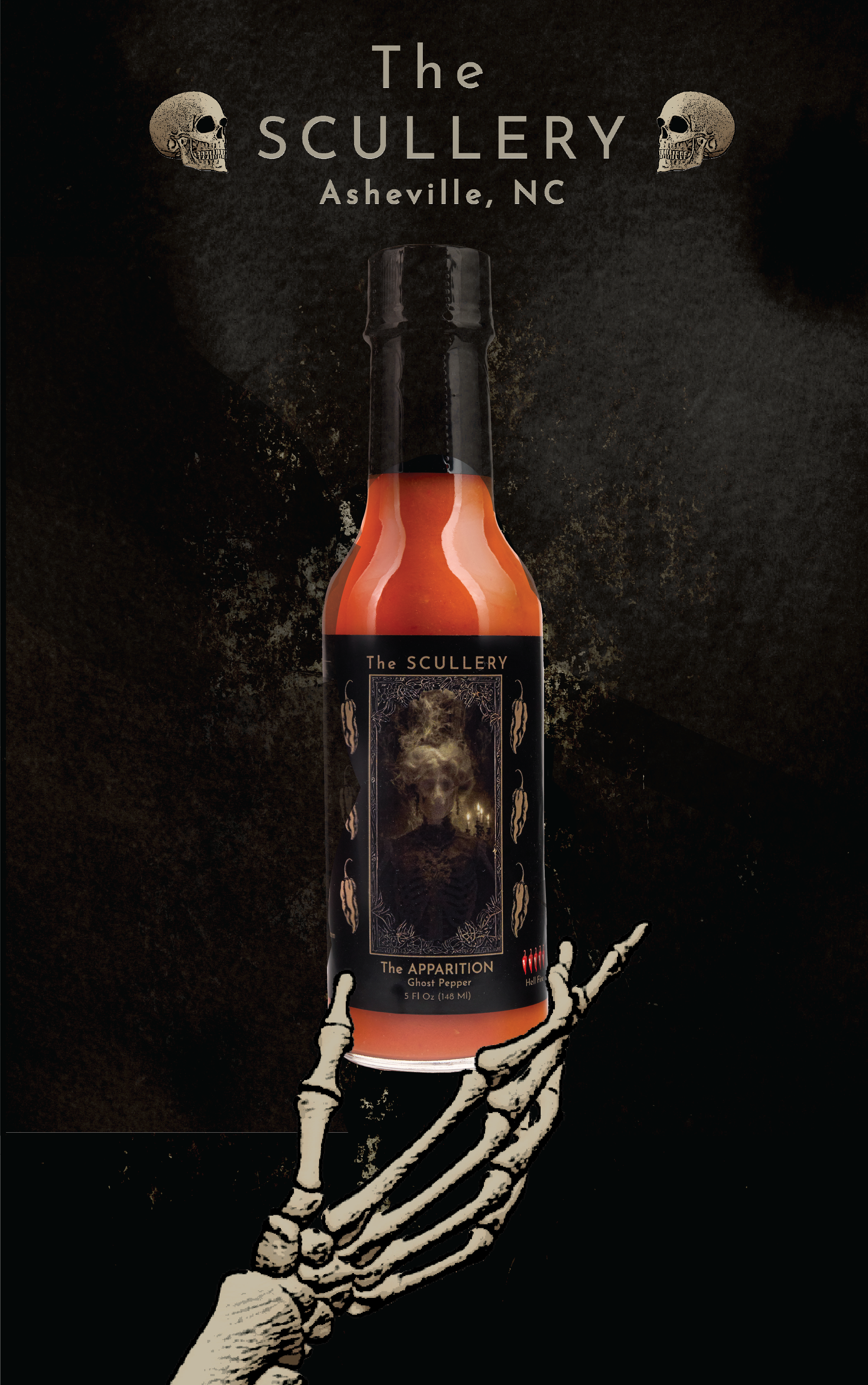 Ghost Pepper Hot Sauce : The APPARITION