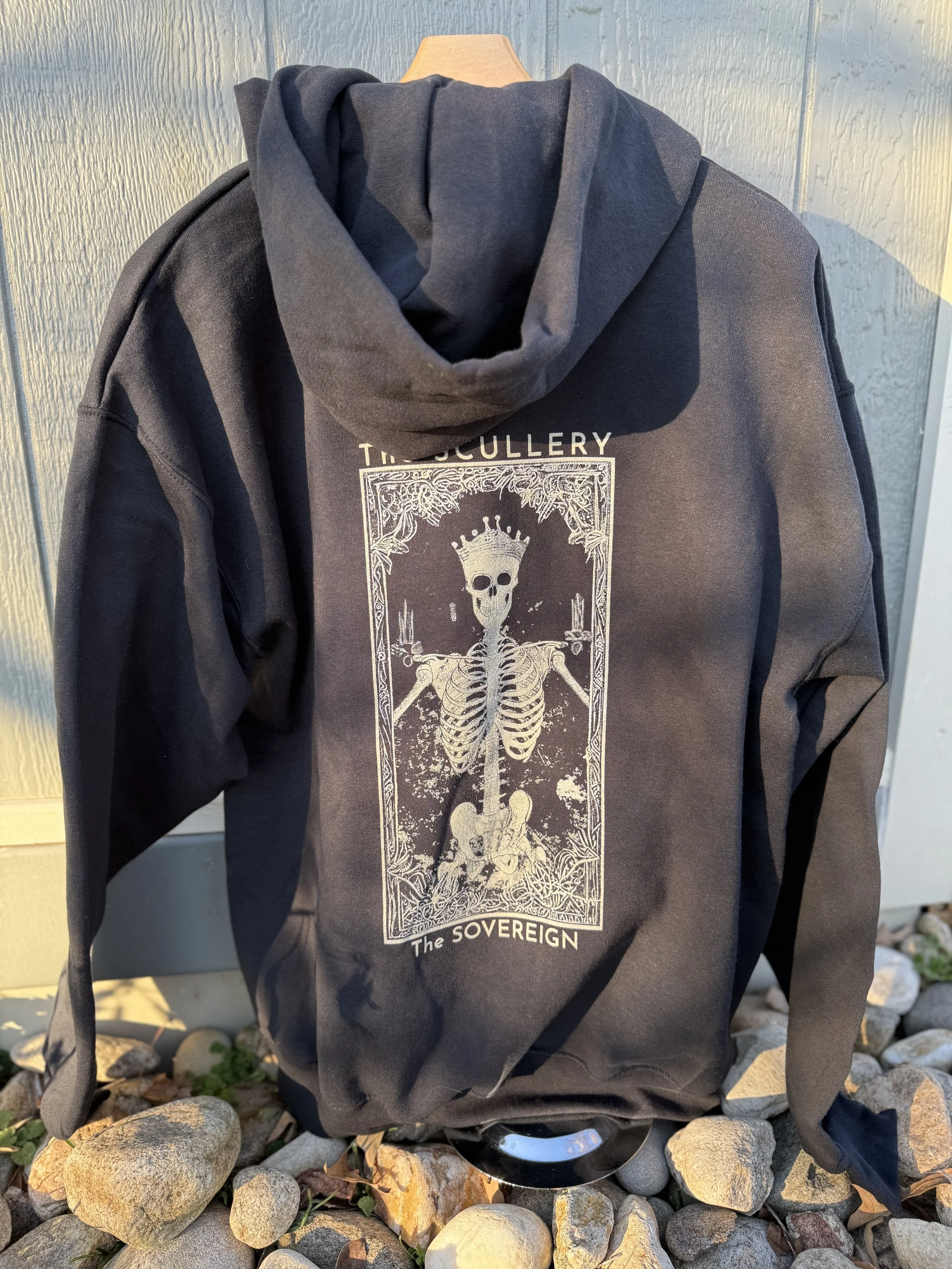 Hand Screen Printed The Sovereign Hoodie