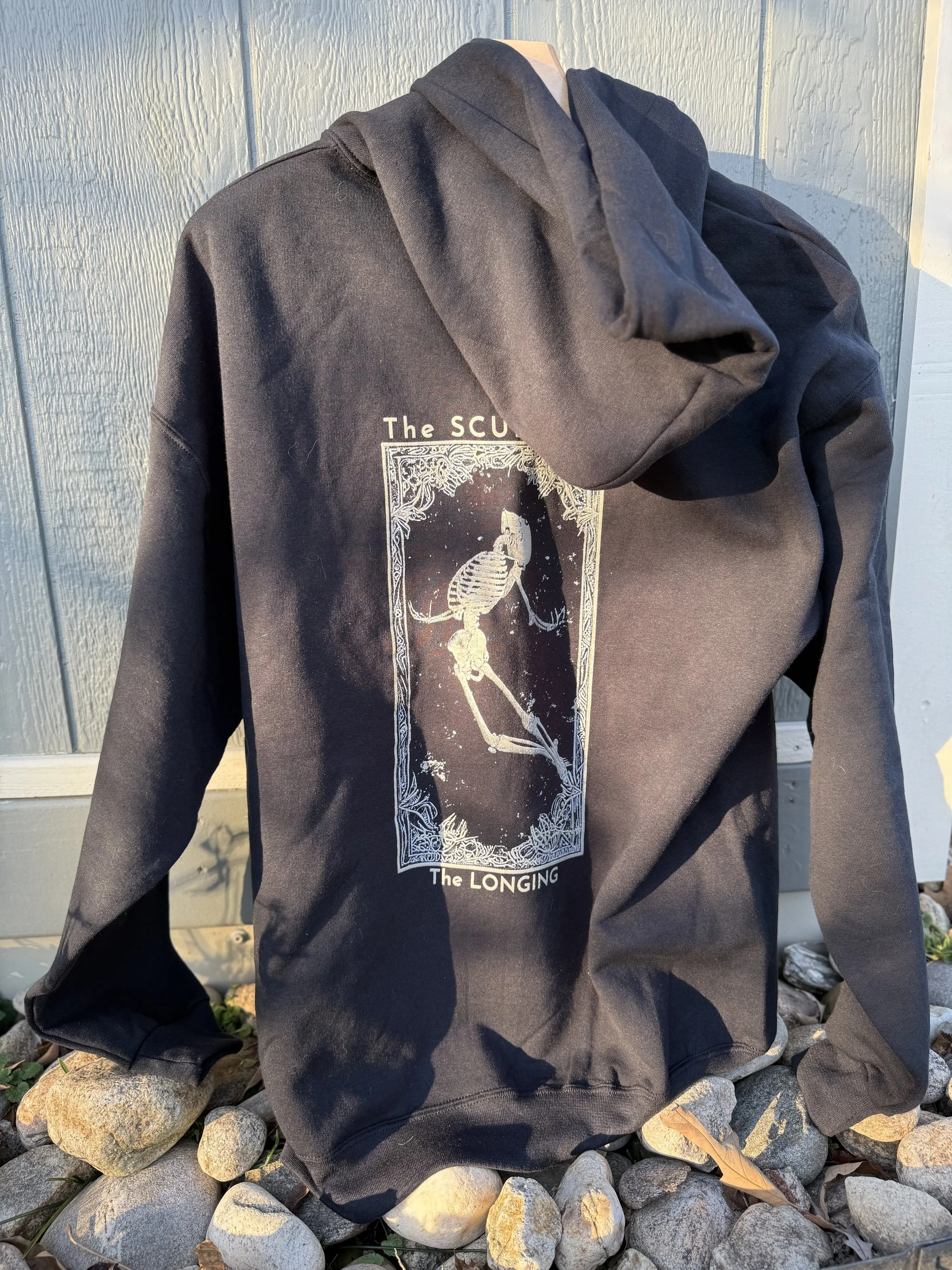 Hand Screen Printed The Longing Hoodie