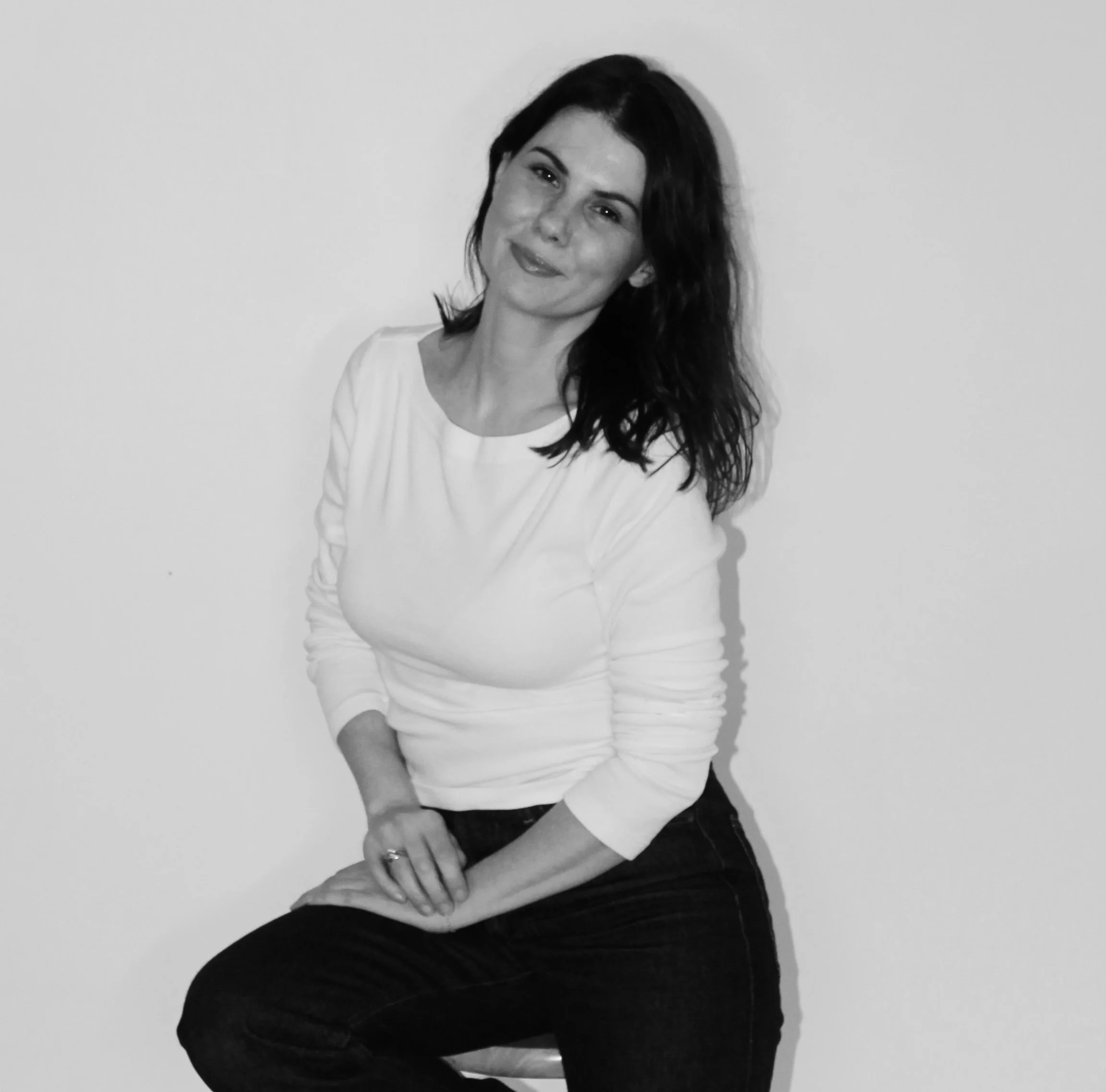 Dana, precision cutting specialist at The Apartment hair salon in Portland, Maine