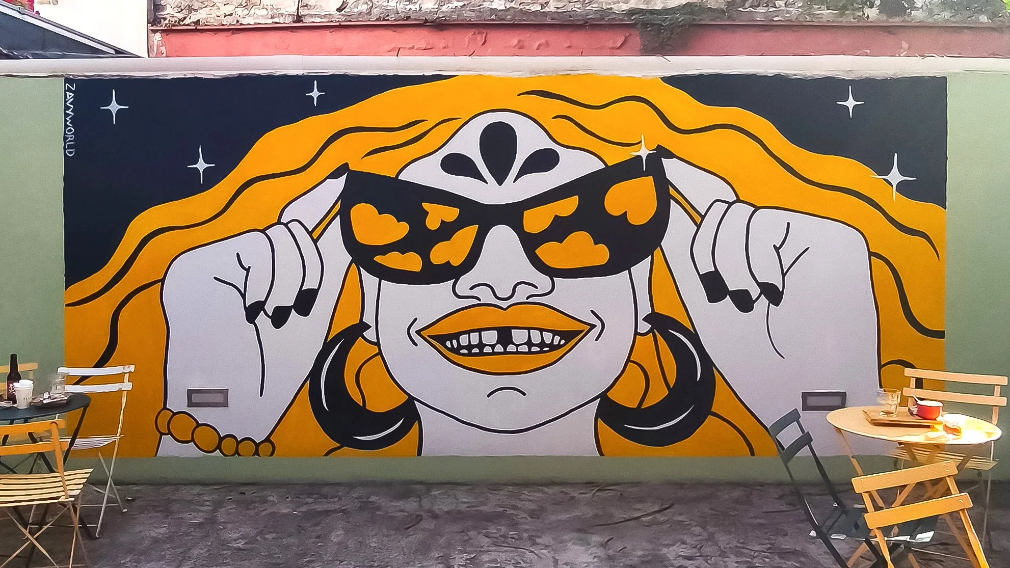 Peloton Mural
