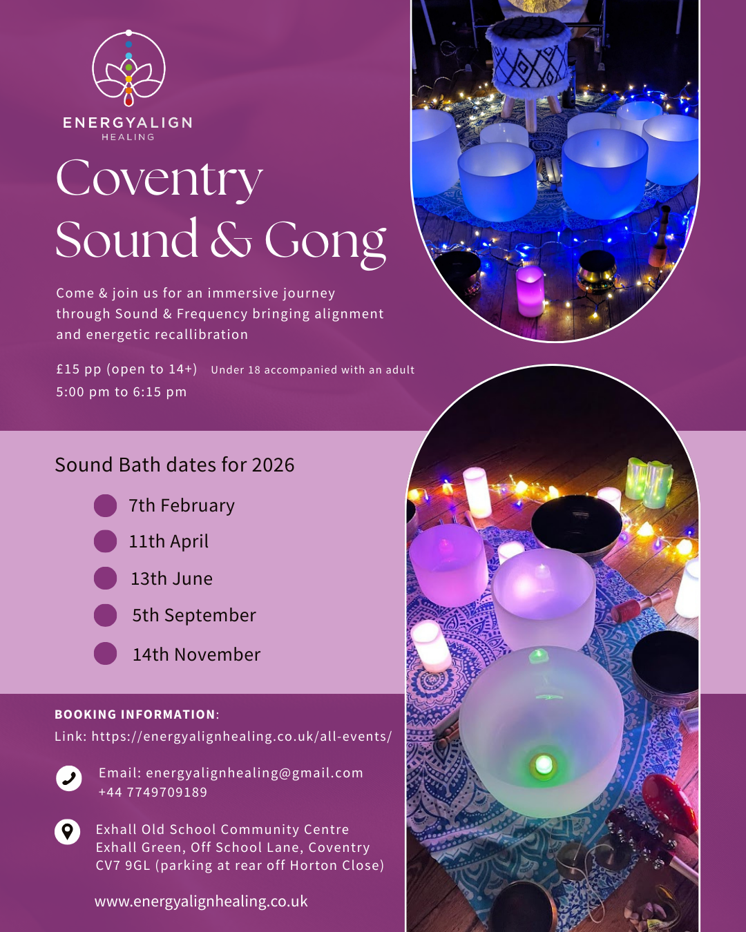 Restorative Sound &amp; Gong Bath