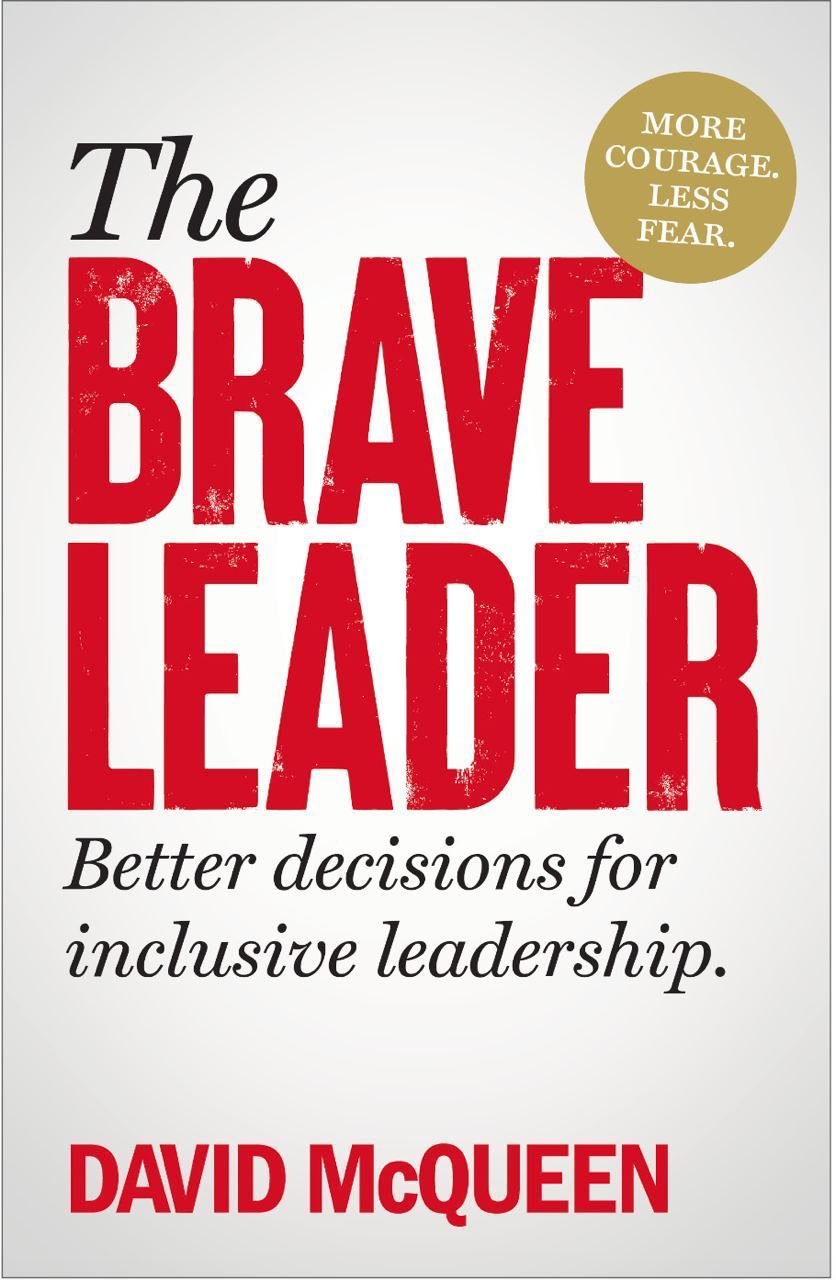 The BRAVE Leader by David McQueen book cover