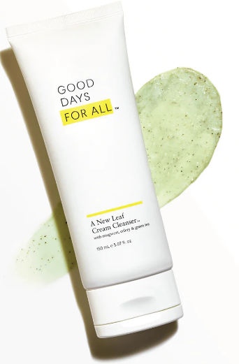 Good Days for All- A New Leaf Cream Cleanser