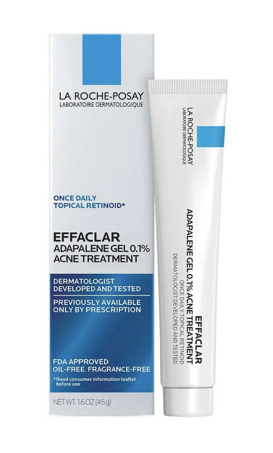 La Roche Posay Unscented Effaclar Adapalene Topical Retinoid Oil Free Acne Treatment