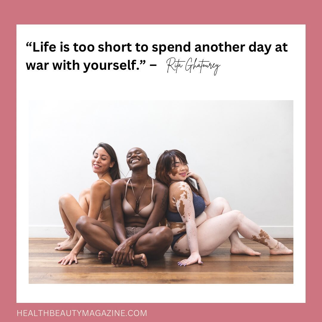 Learning to love your body/face/hair can be tough, but being at war everyday is exhausting 😩 

#beautyquotes
#selfacceptance
#selflove
#selfcaretips
#selfcarequotes