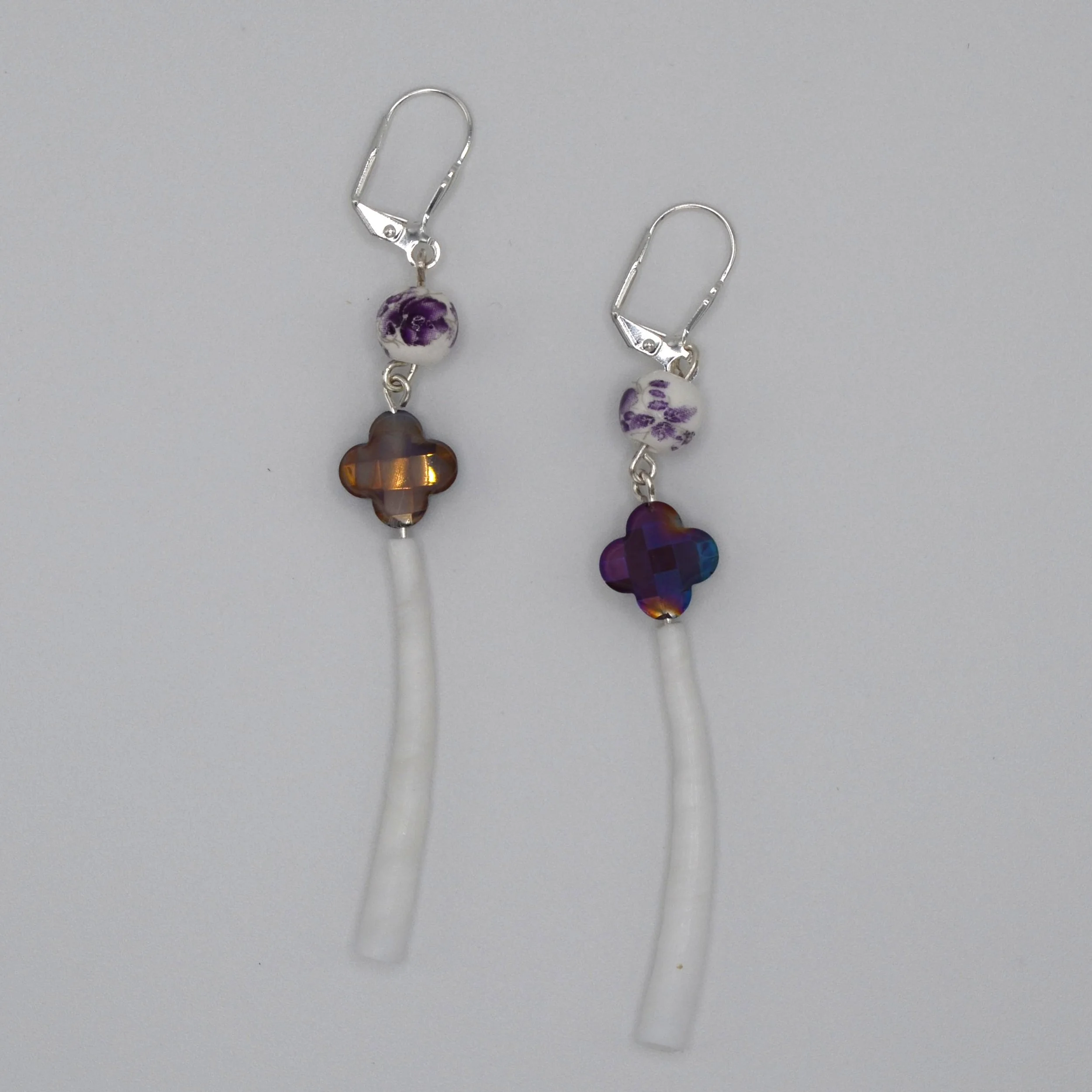 Purple beads and dentalium